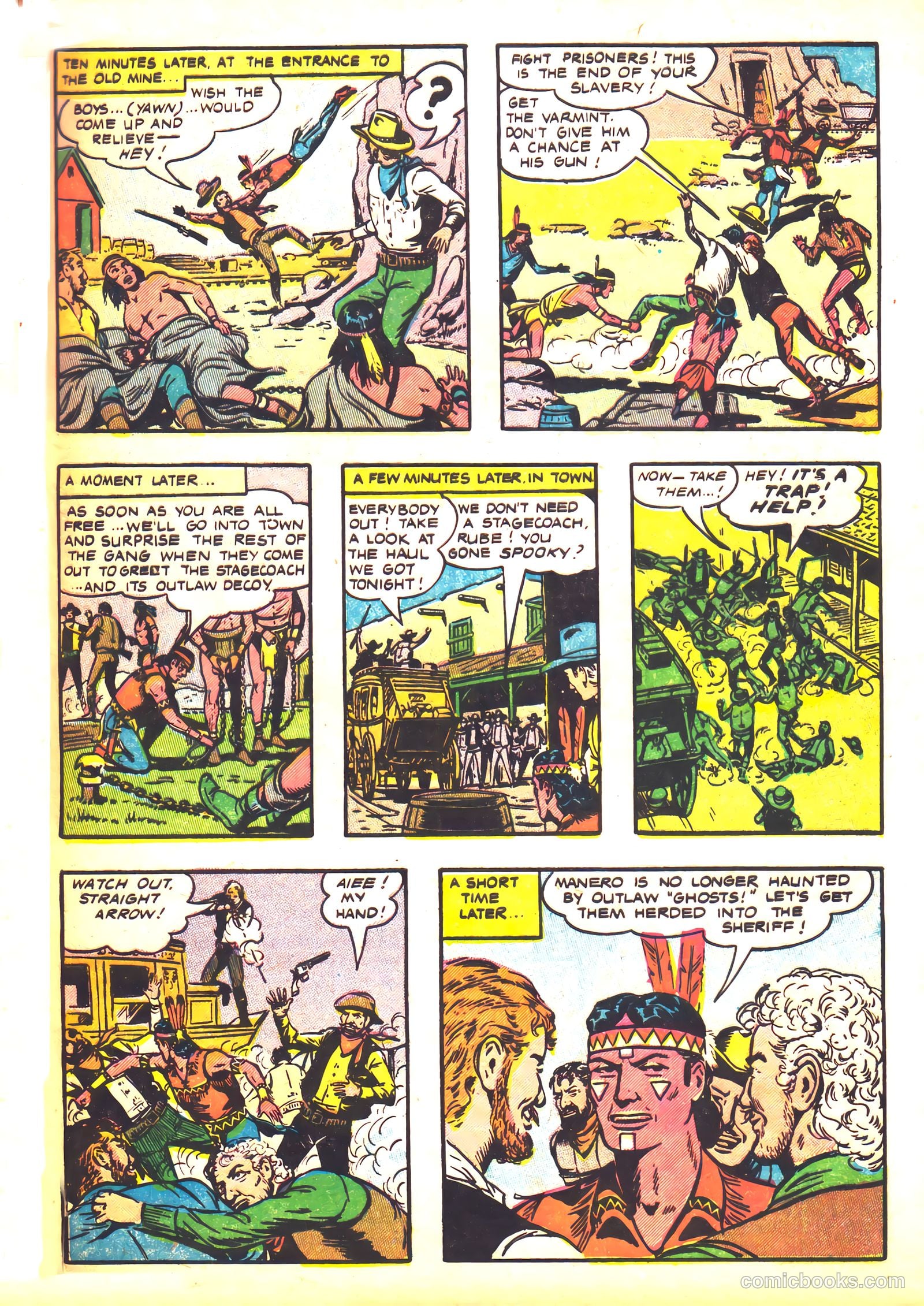 Straight Arrow #40 — page 33 of 36
