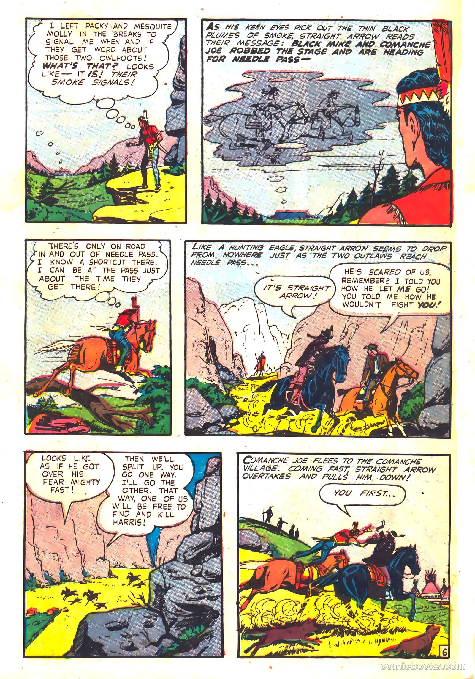 Straight Arrow #44 — page 32 of 36