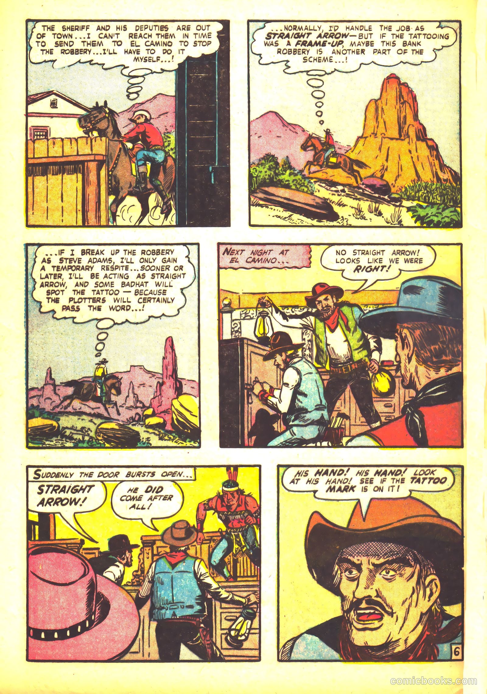 Straight Arrow #45 — page 32 of 36