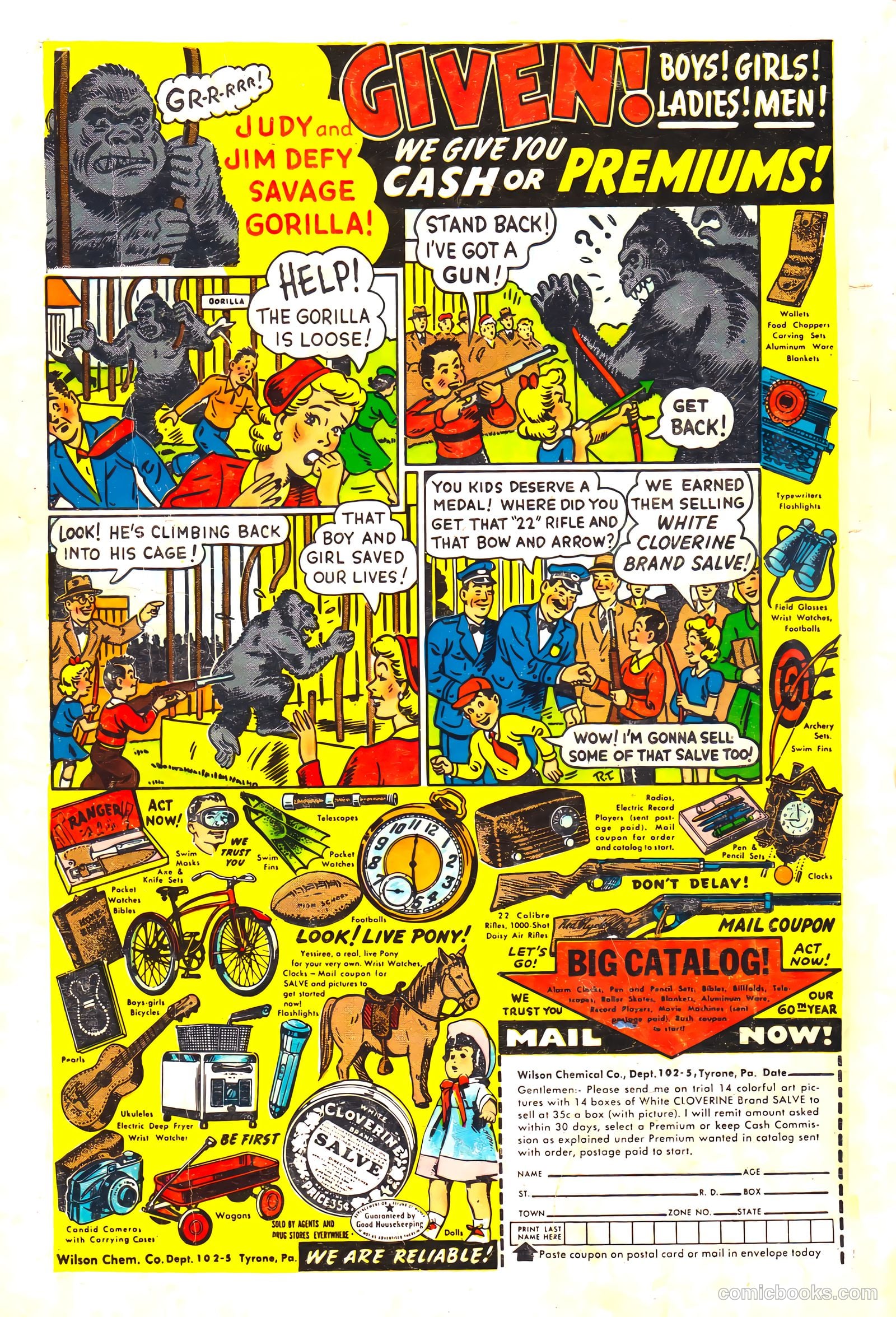 Straight Arrow #45 — page 36 of 36