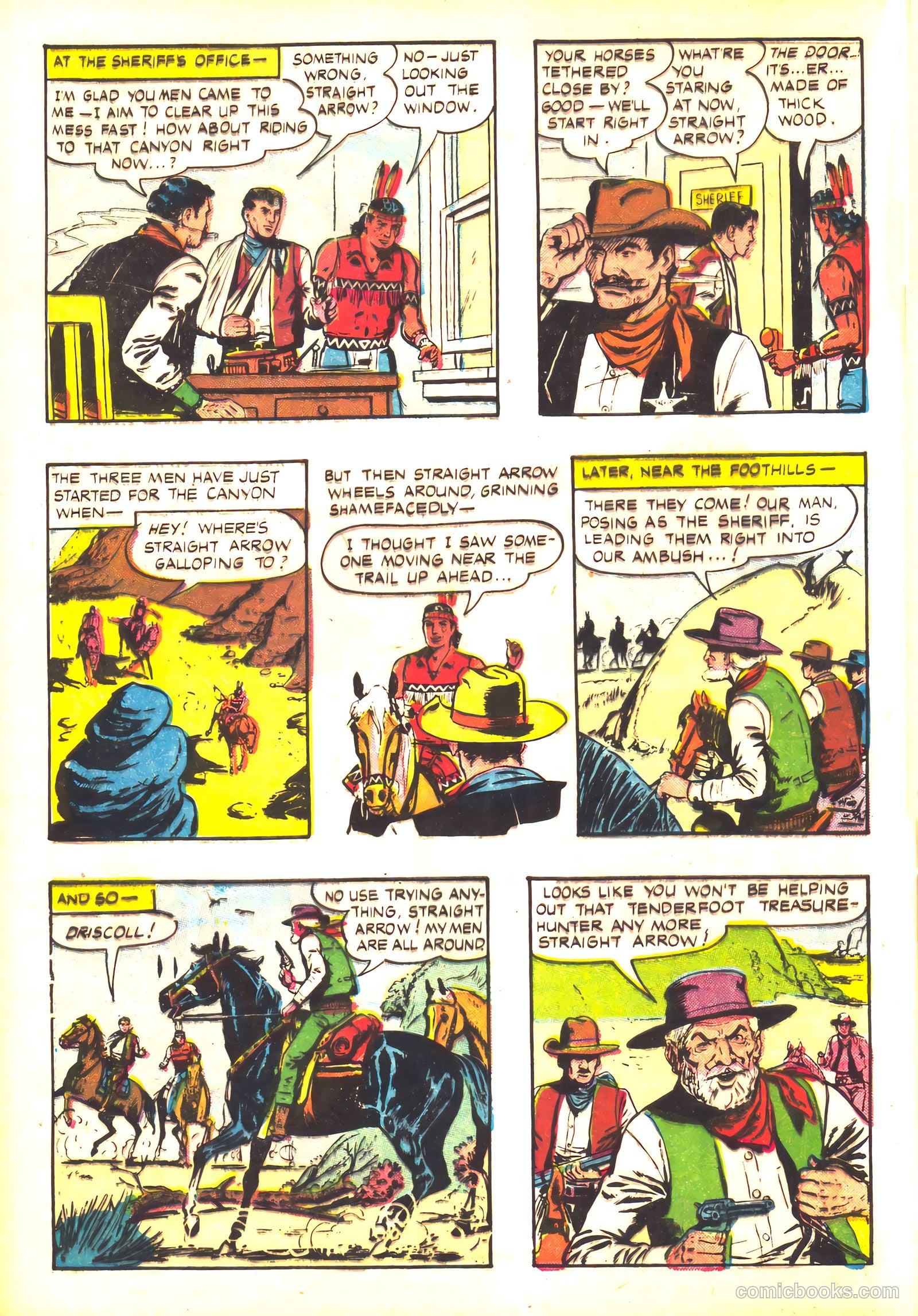 Straight Arrow #46 — page 32 of 36