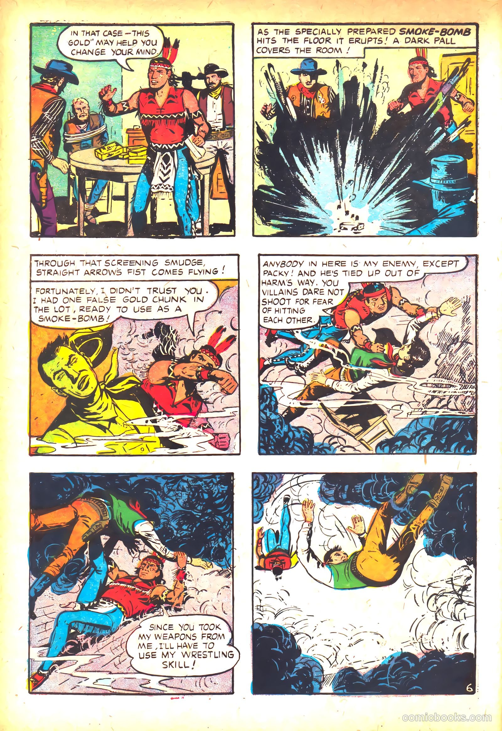 Straight Arrow #47 — page 32 of 36