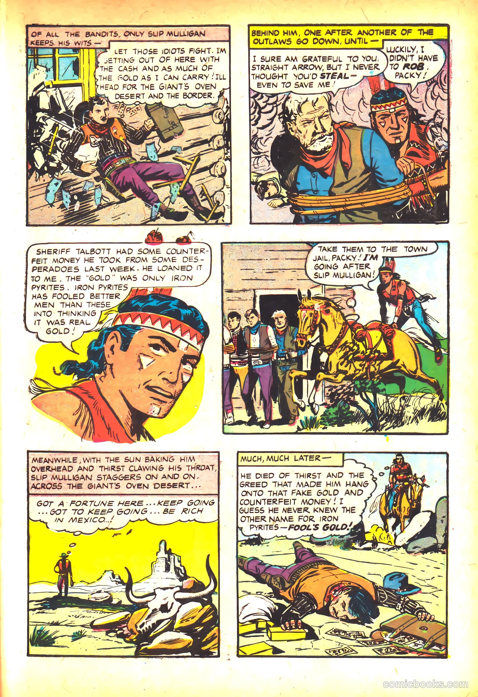 Straight Arrow #47 — page 33 of 36