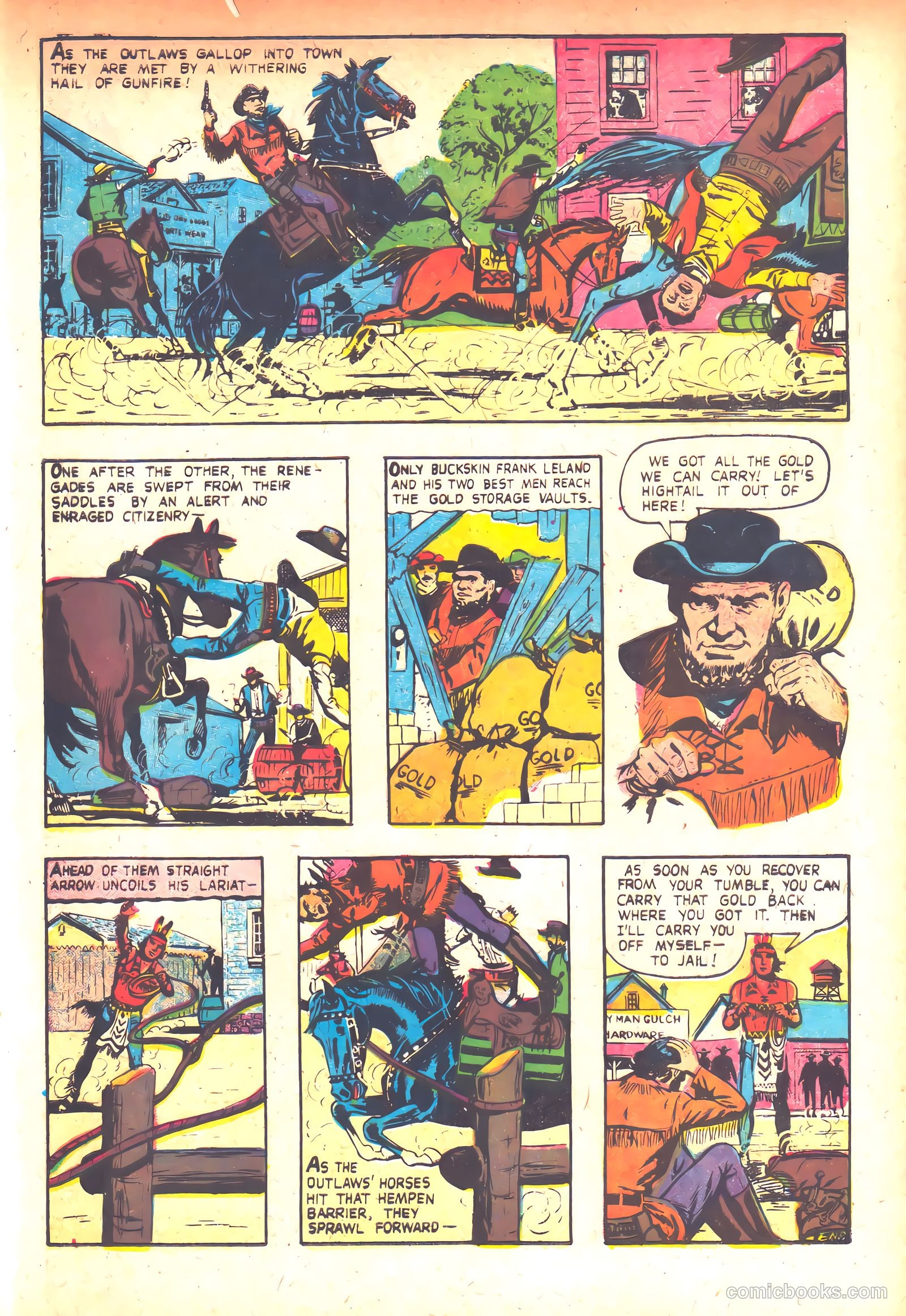 Straight Arrow #49 — page 33 of 36