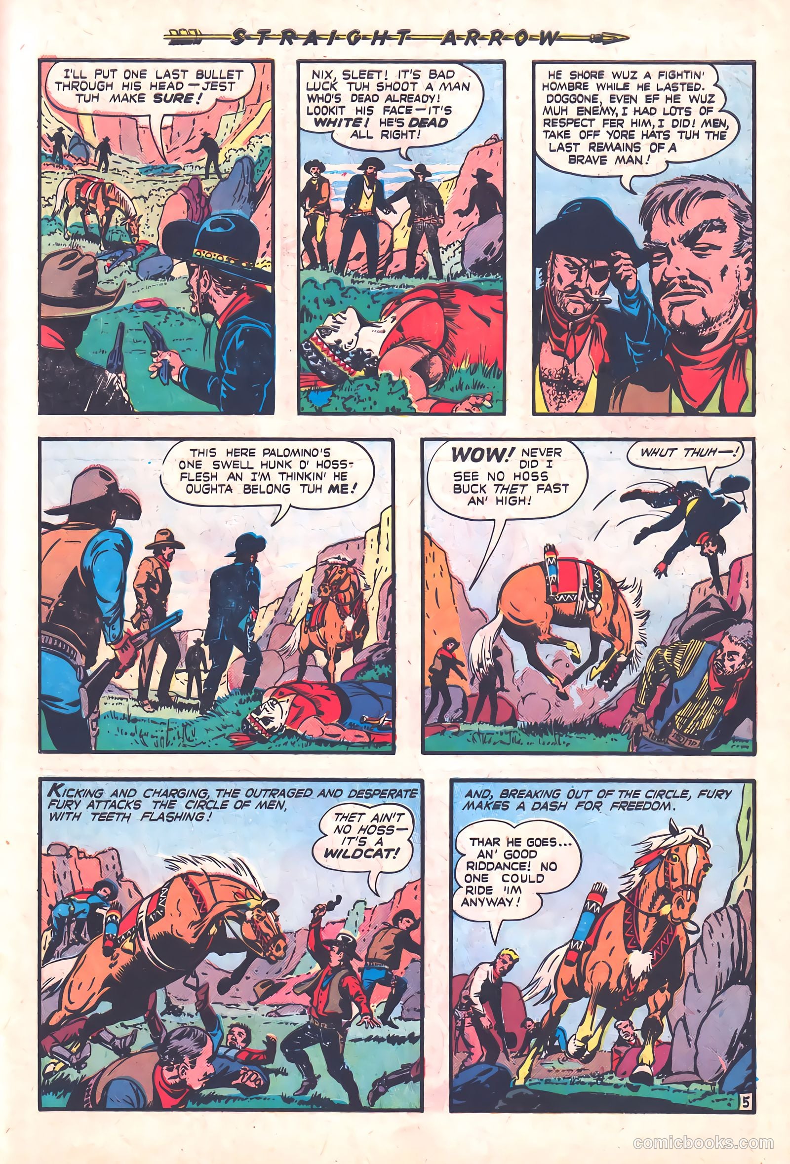 Straight Arrow #5 — page 7 of 36