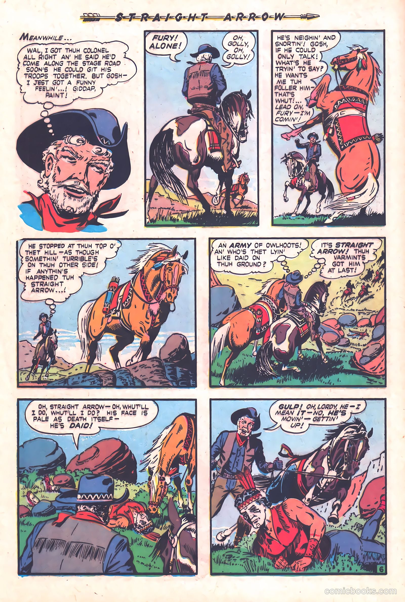 Straight Arrow #5 — page 8 of 36