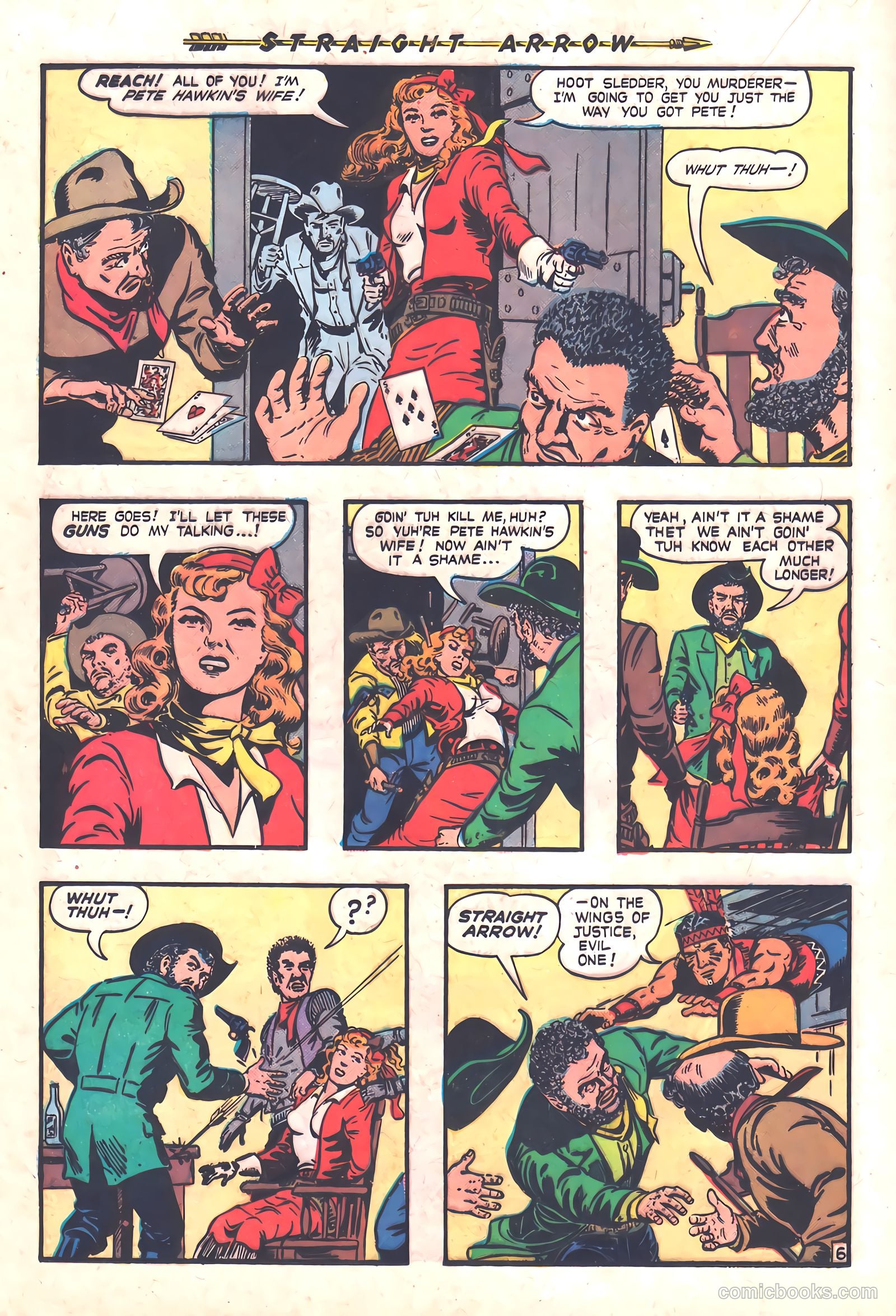 Straight Arrow #5 — page 16 of 36