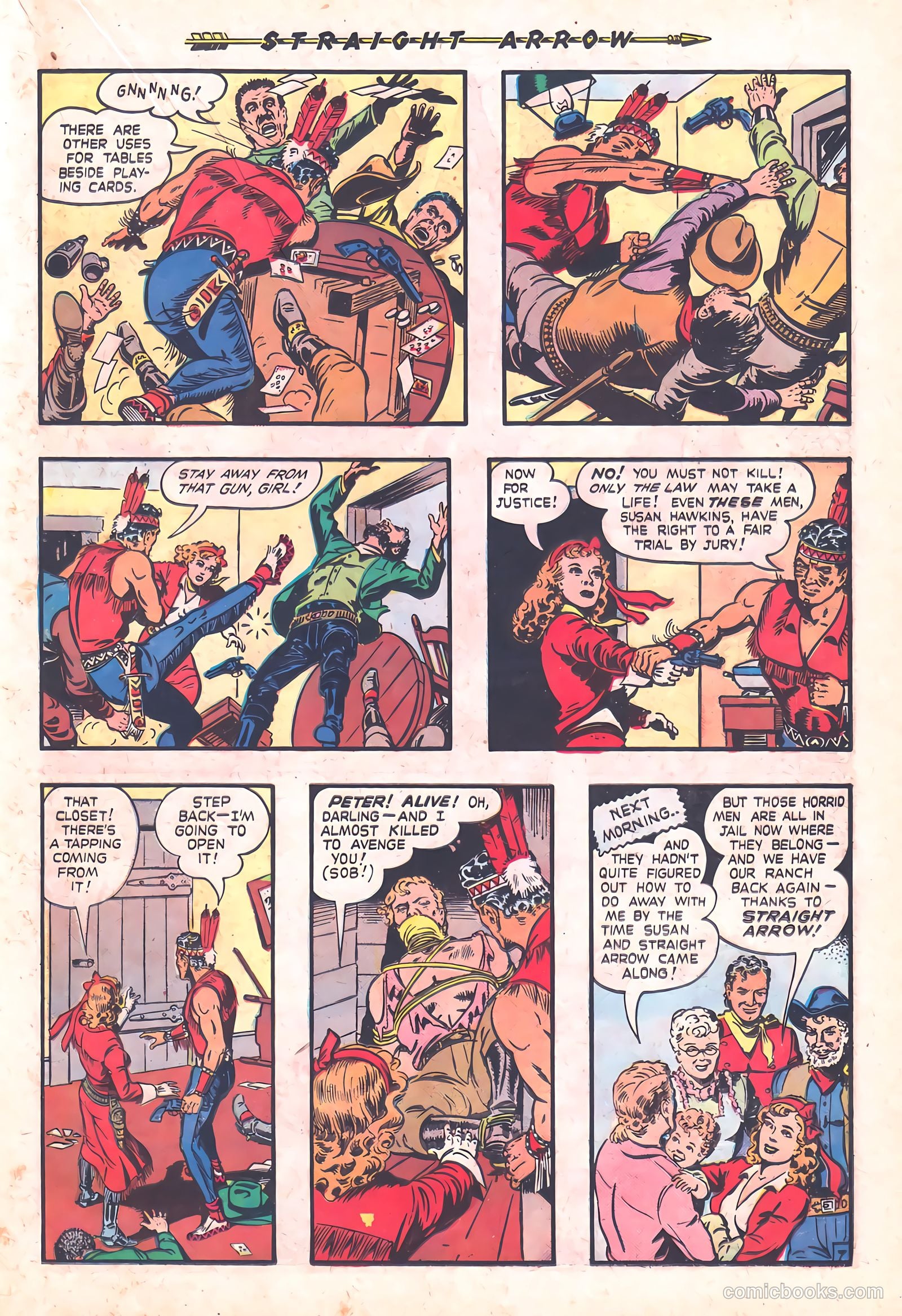 Straight Arrow #5 — page 17 of 36