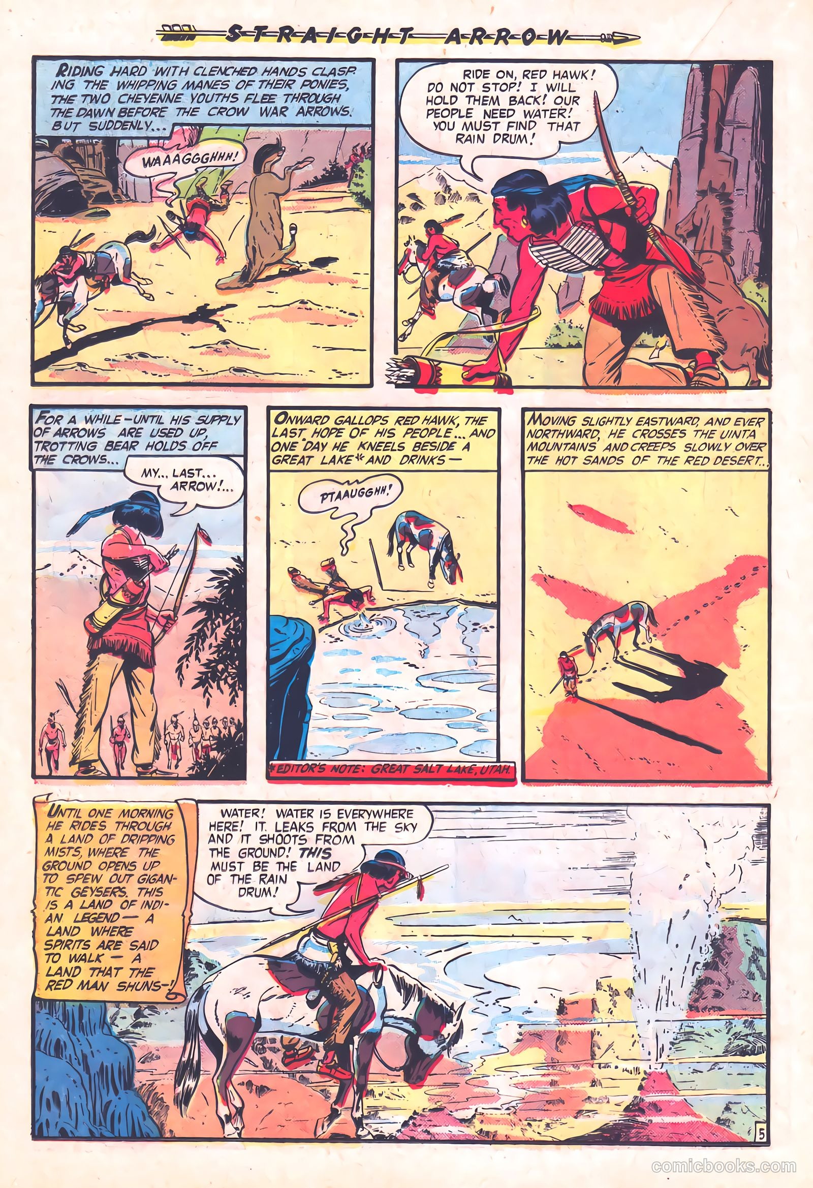 Straight Arrow #5 — page 22 of 36