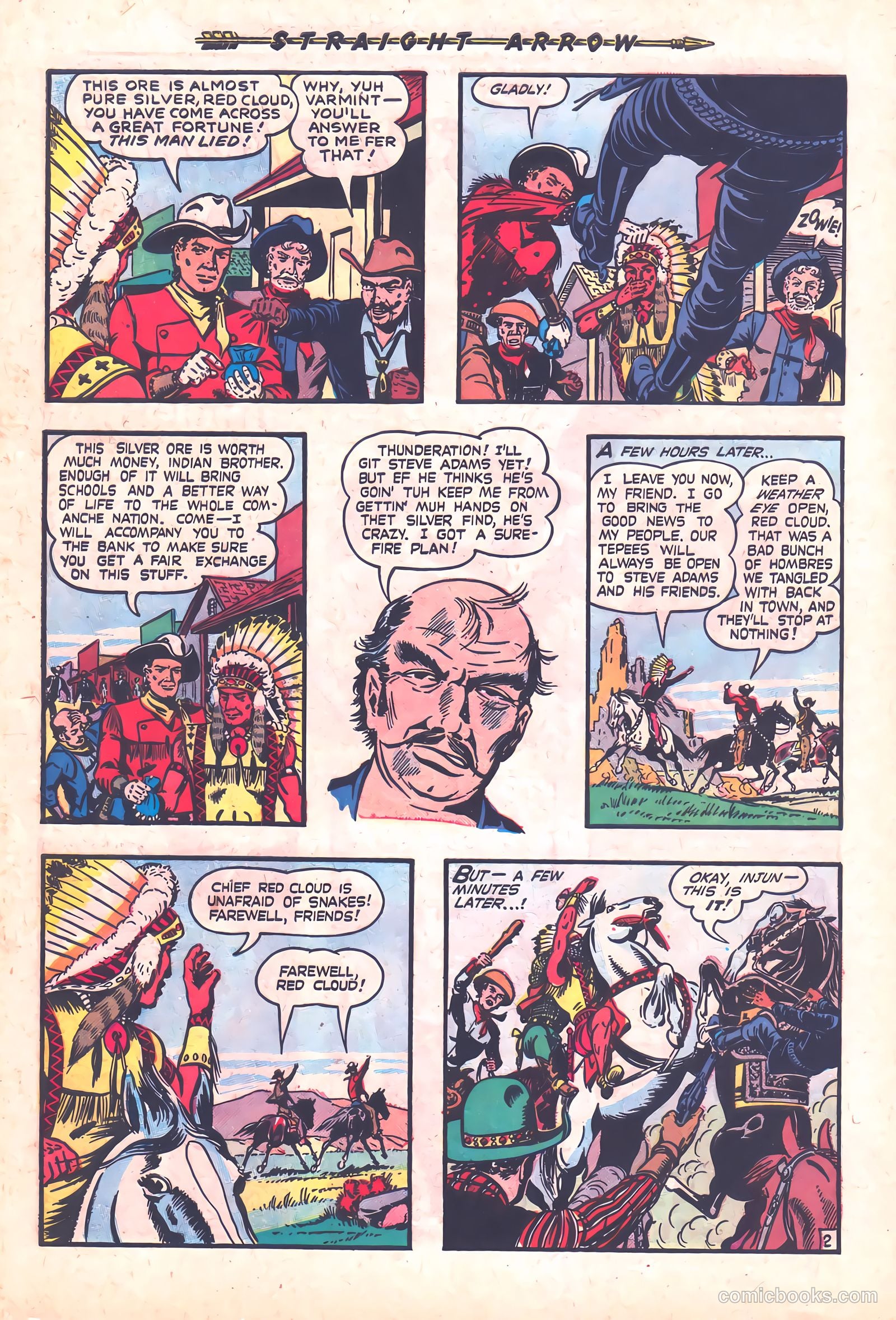 Straight Arrow #5 — page 28 of 36