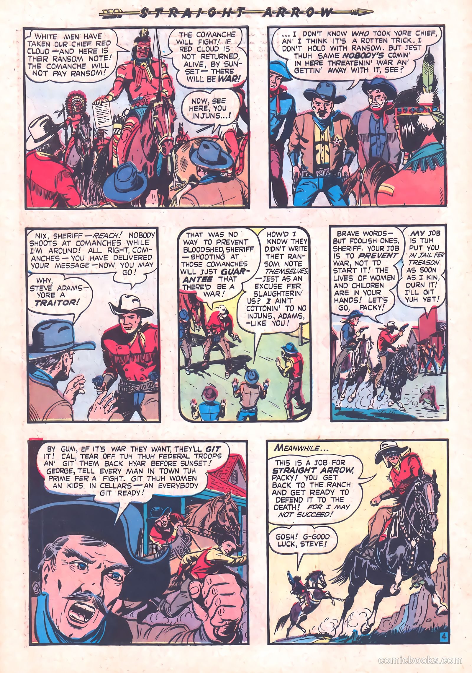 Straight Arrow #5 — page 30 of 36