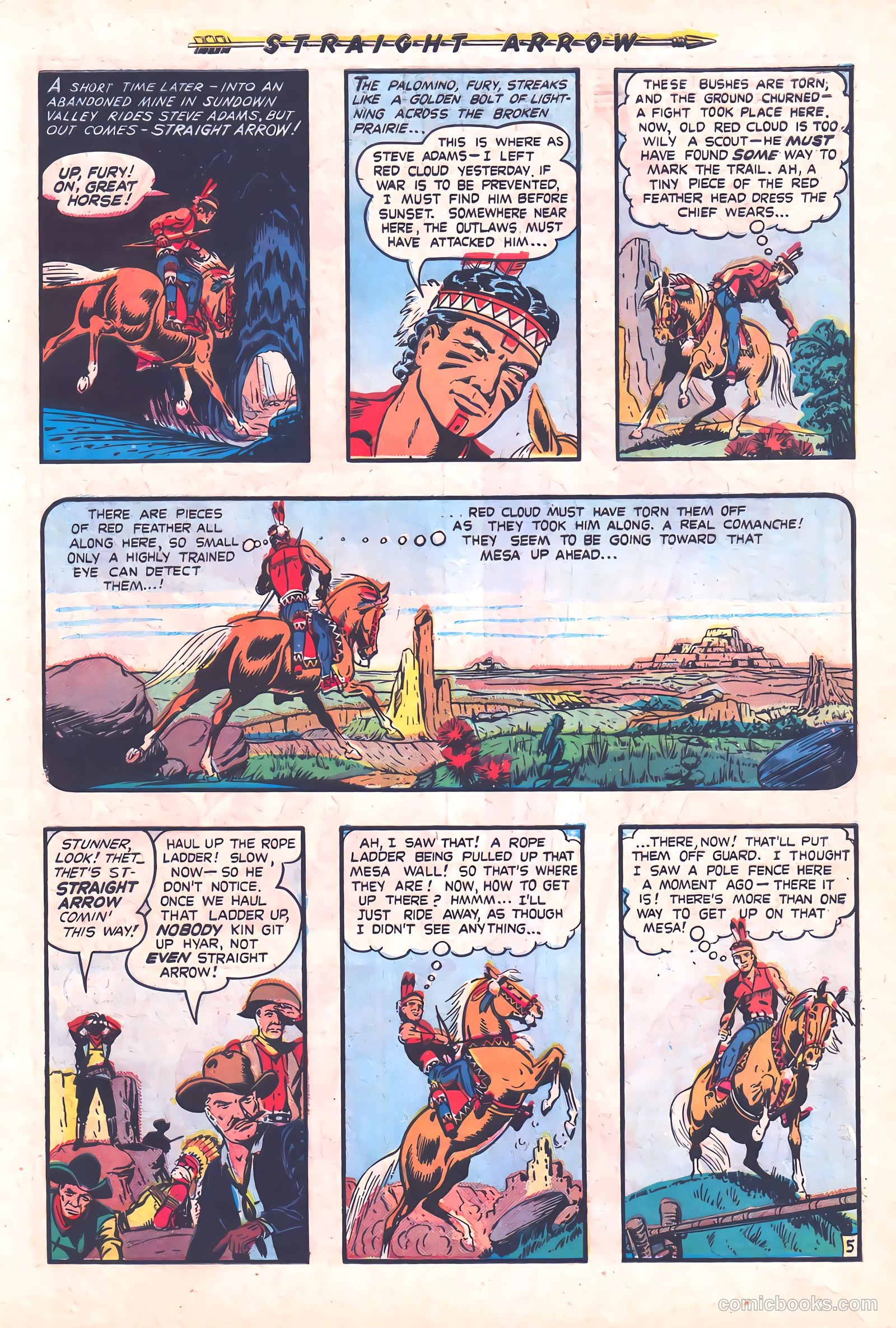 Straight Arrow #5 — page 31 of 36