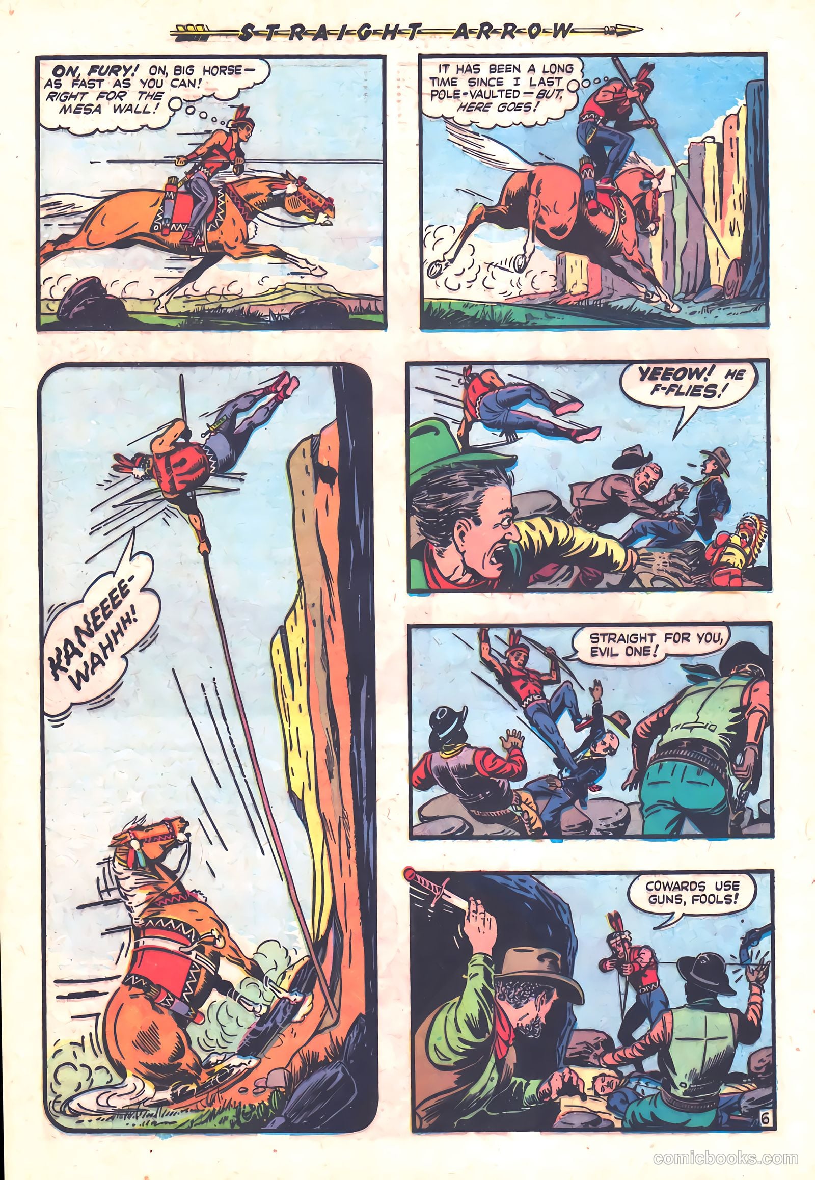 Straight Arrow #5 — page 32 of 36