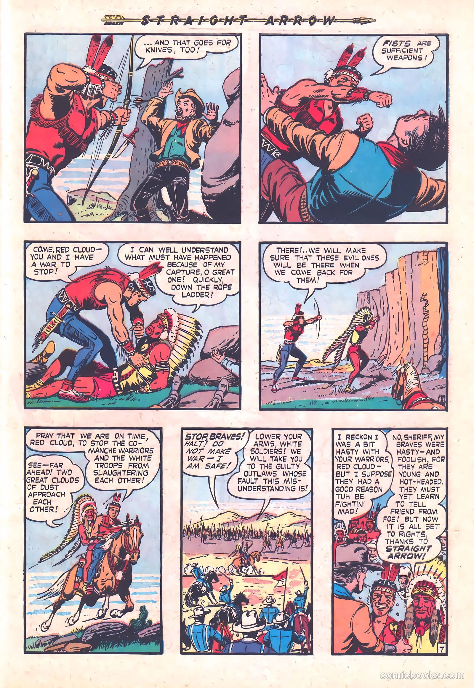 Straight Arrow #5 — page 33 of 36