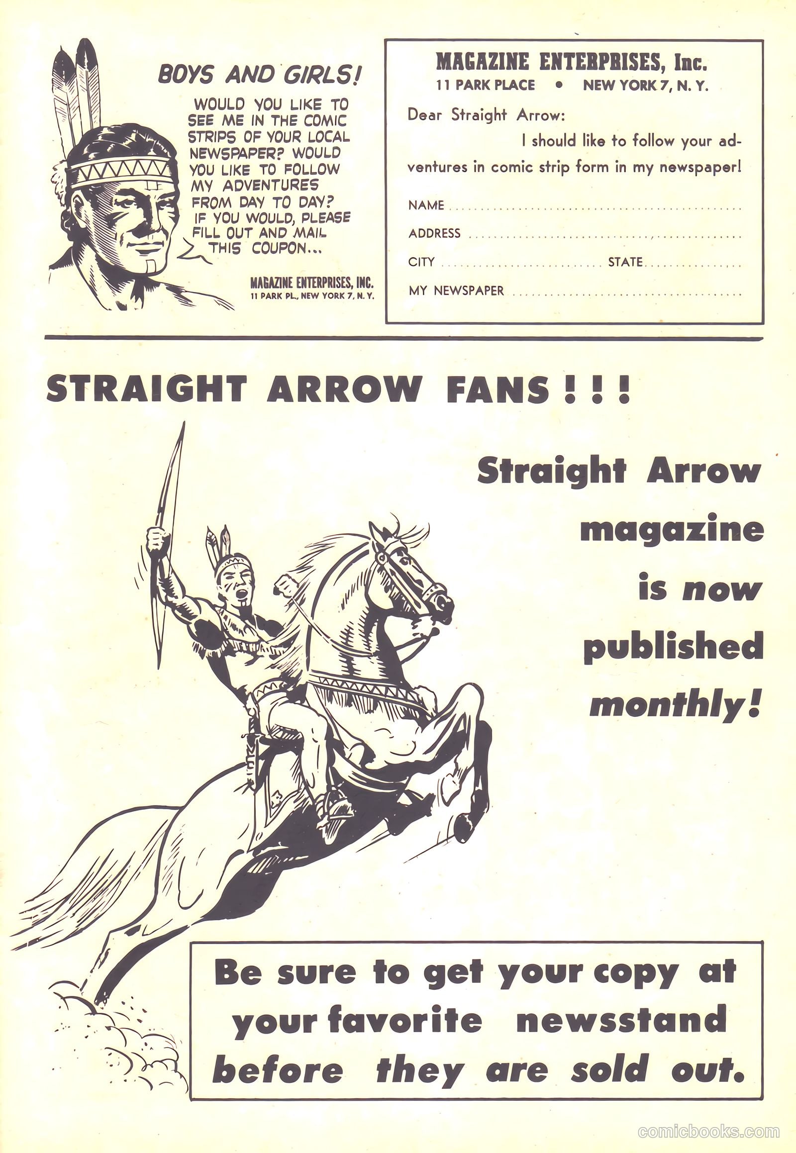 Straight Arrow #5 — page 35 of 36