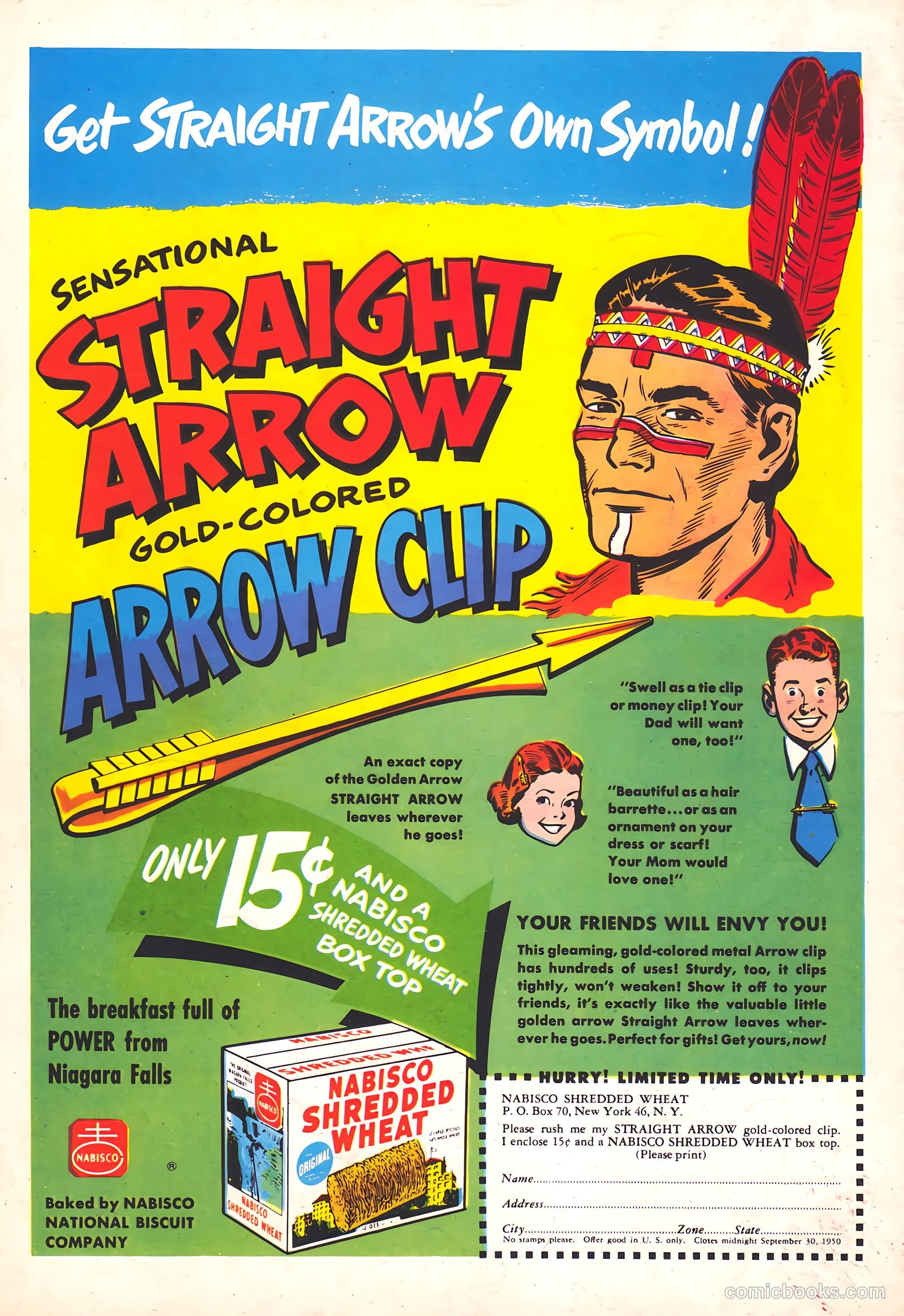 Straight Arrow #5 — page 36 of 36