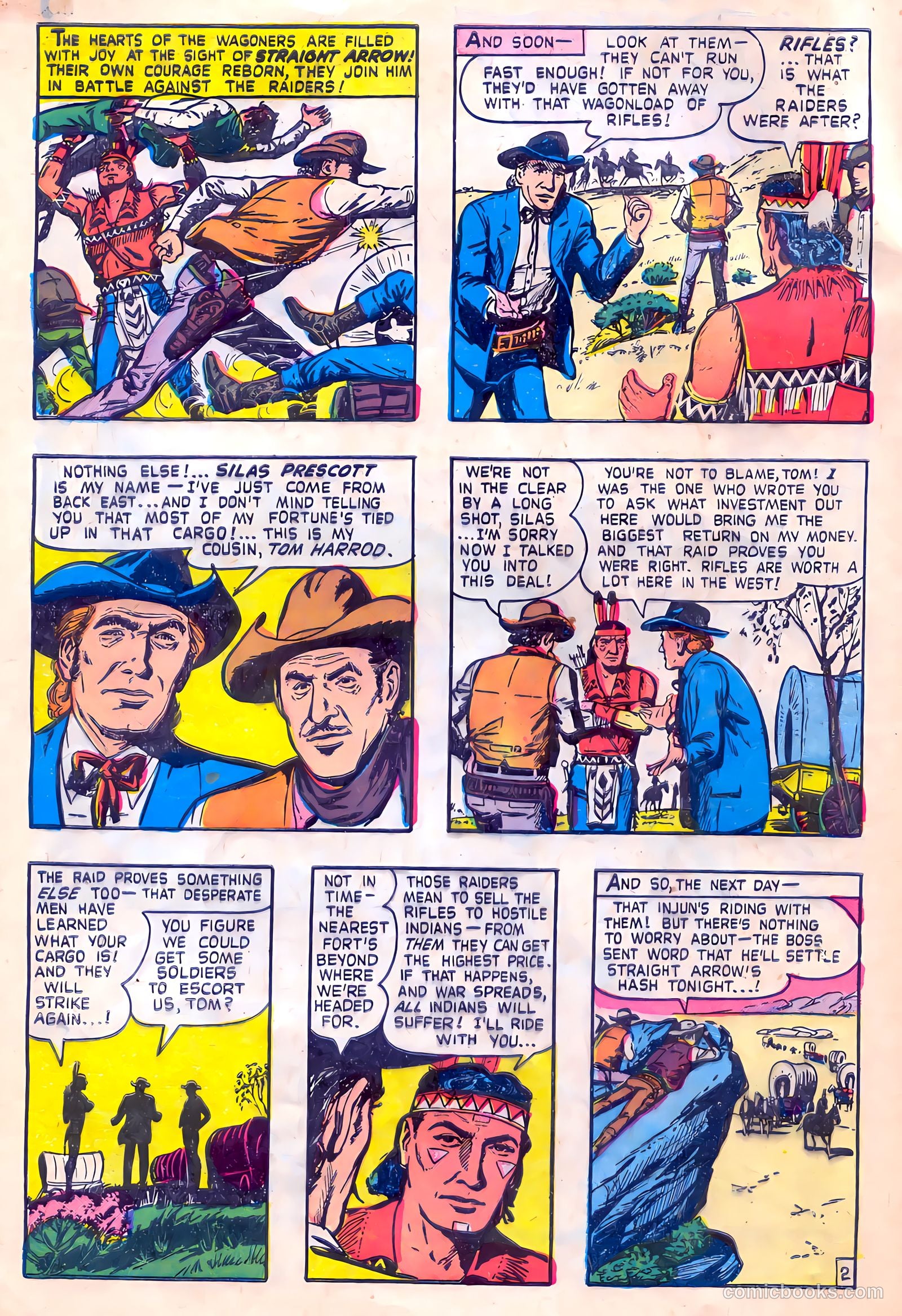 Straight Arrow #50 — page 4 of 36