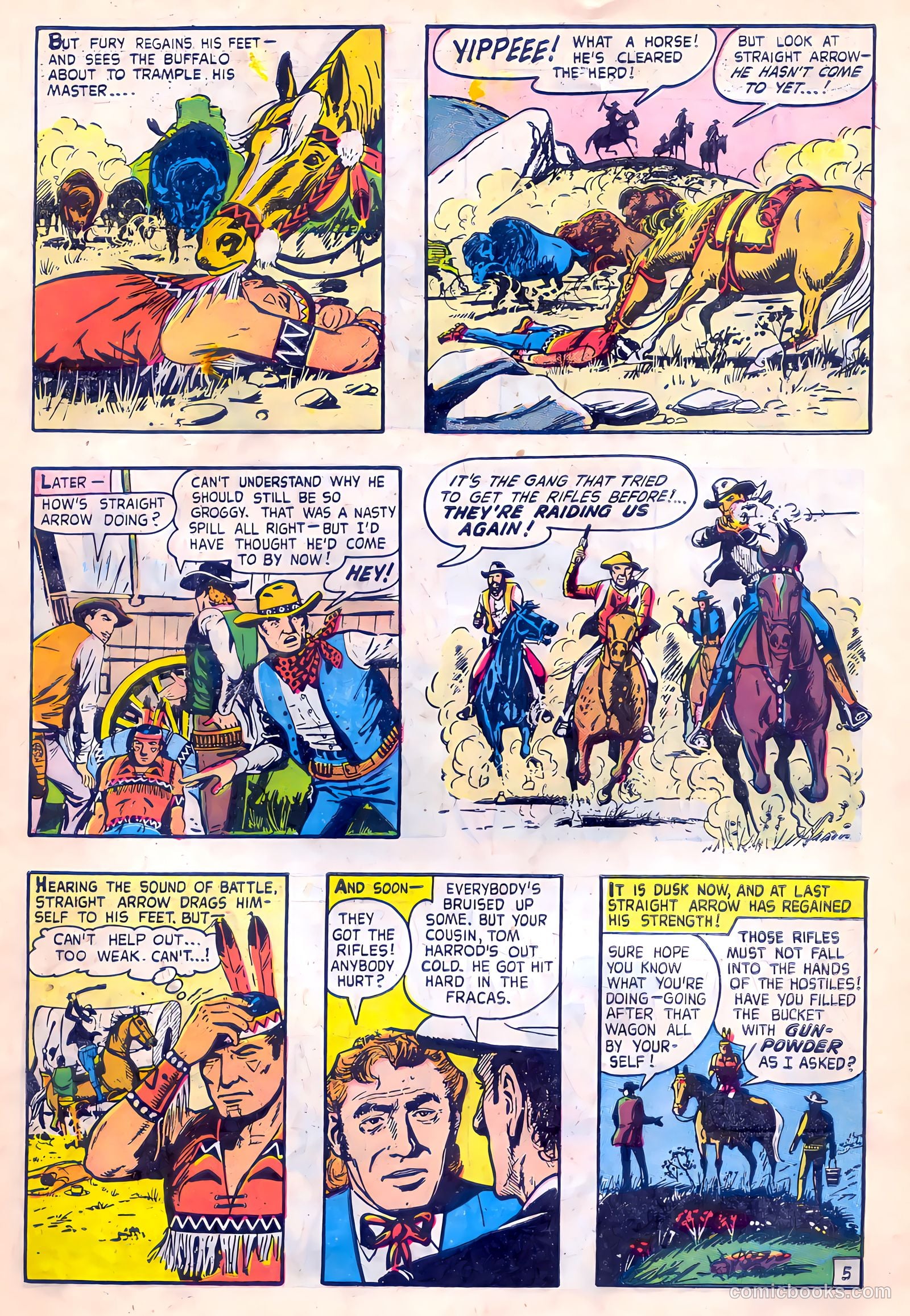 Straight Arrow #50 — page 7 of 36