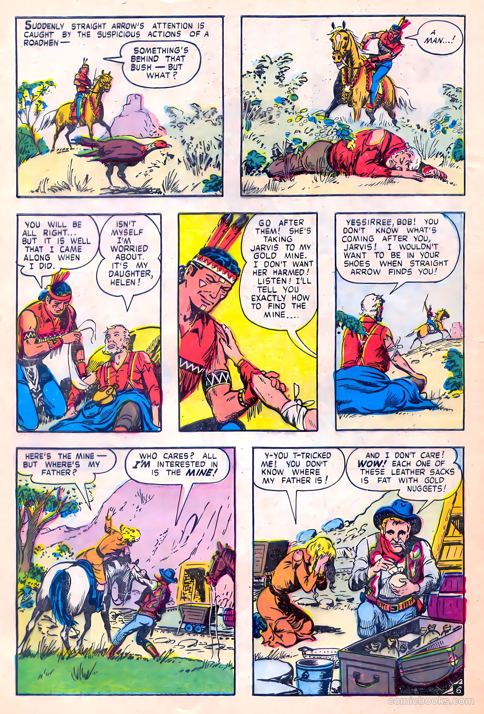 Straight Arrow #50 — page 32 of 36