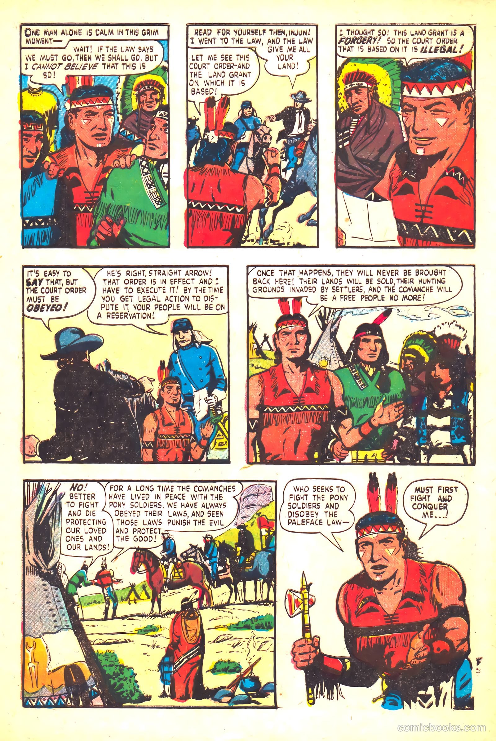 Straight Arrow #52 — page 28 of 36
