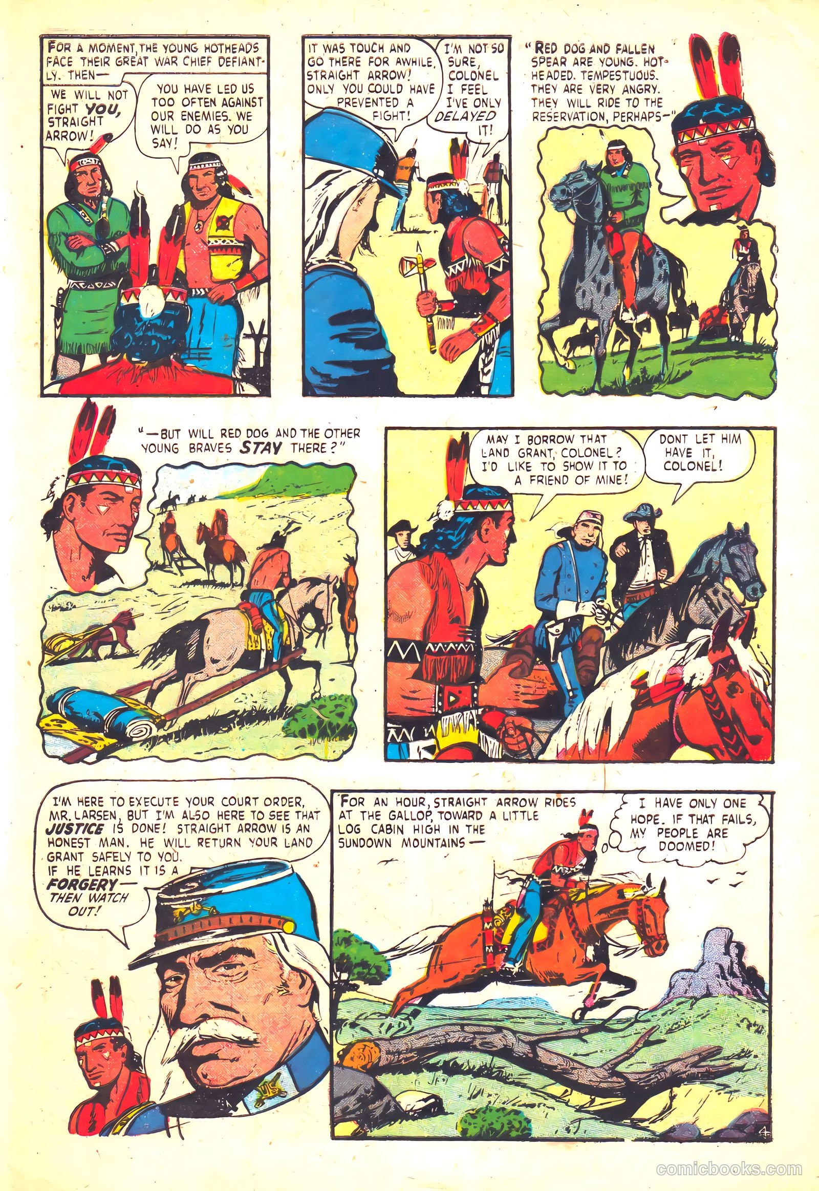 Straight Arrow #52 — page 29 of 36