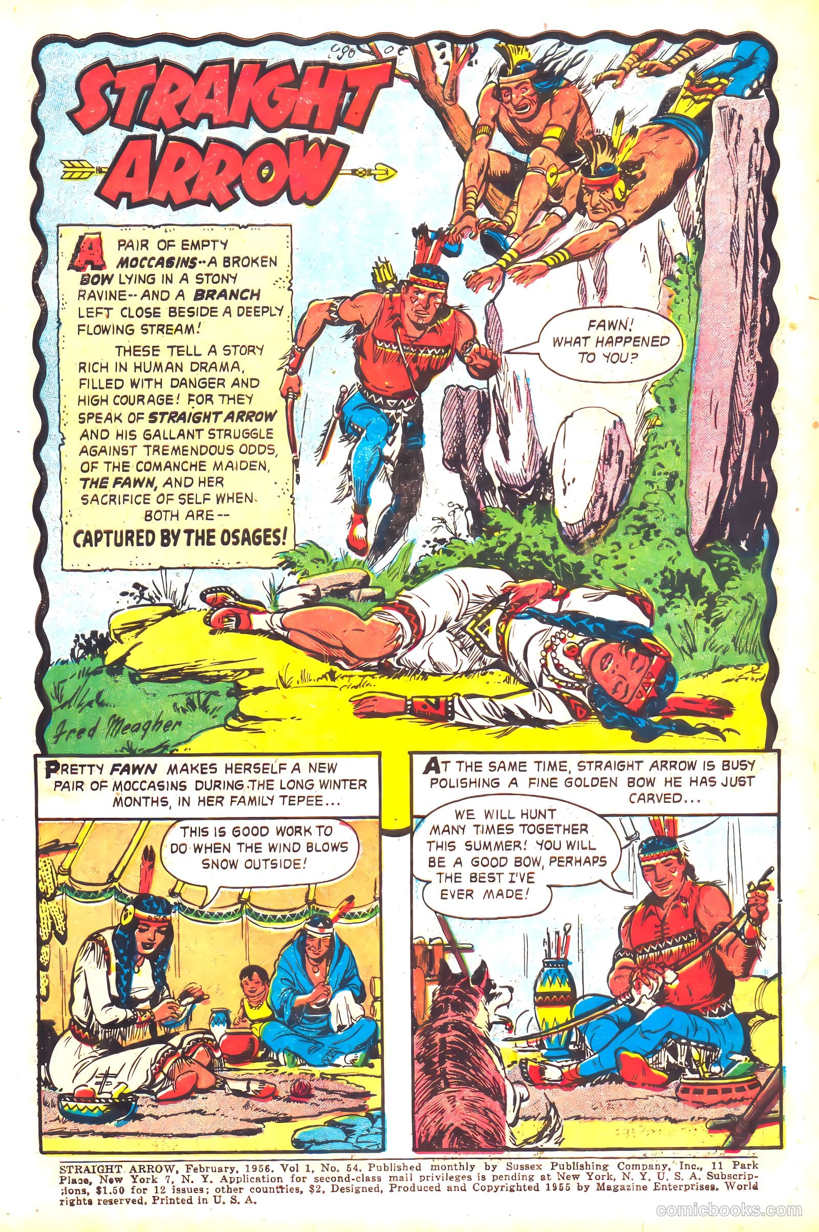 Straight Arrow #54 — page 3 of 36
