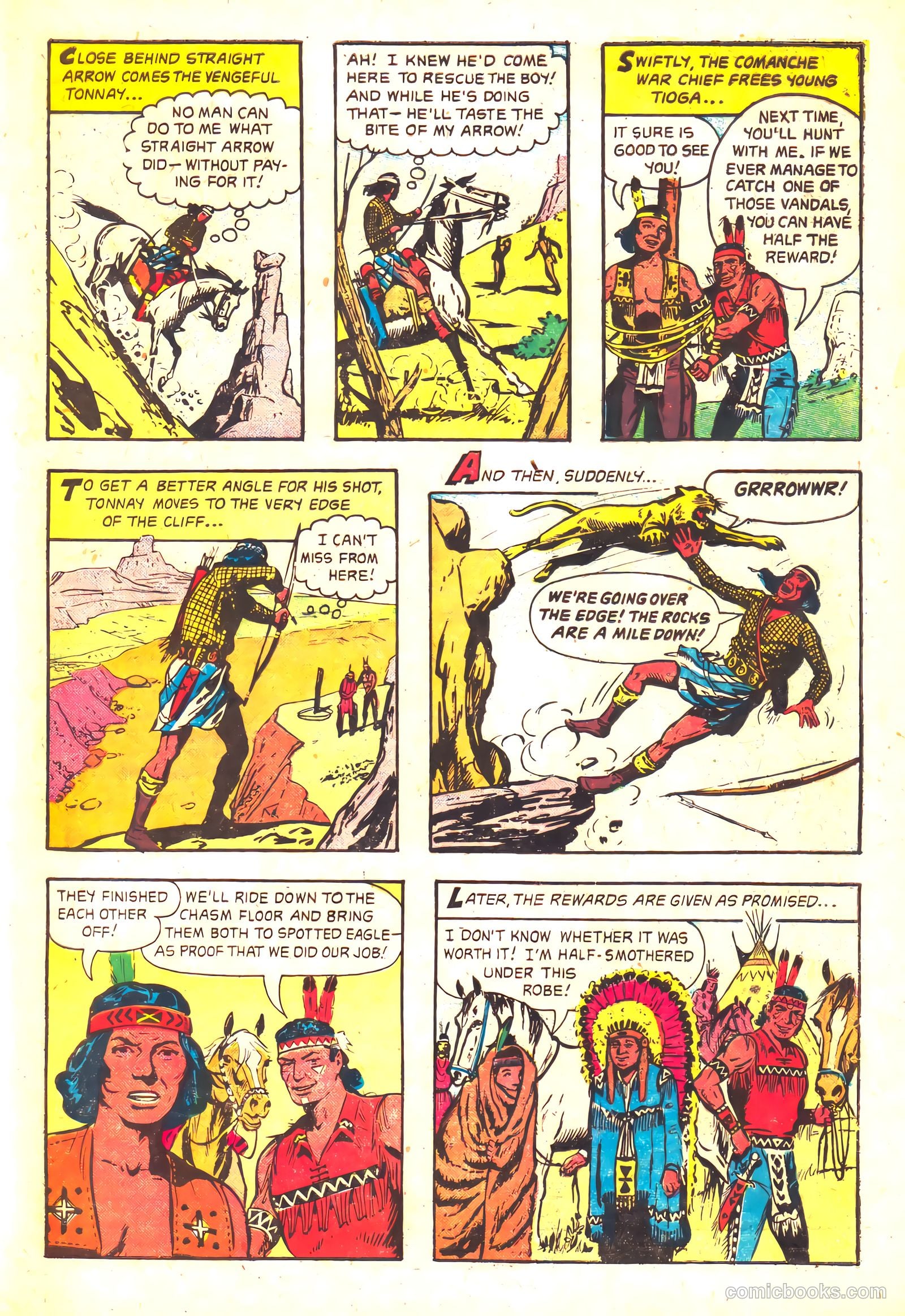 Straight Arrow #54 — page 33 of 36