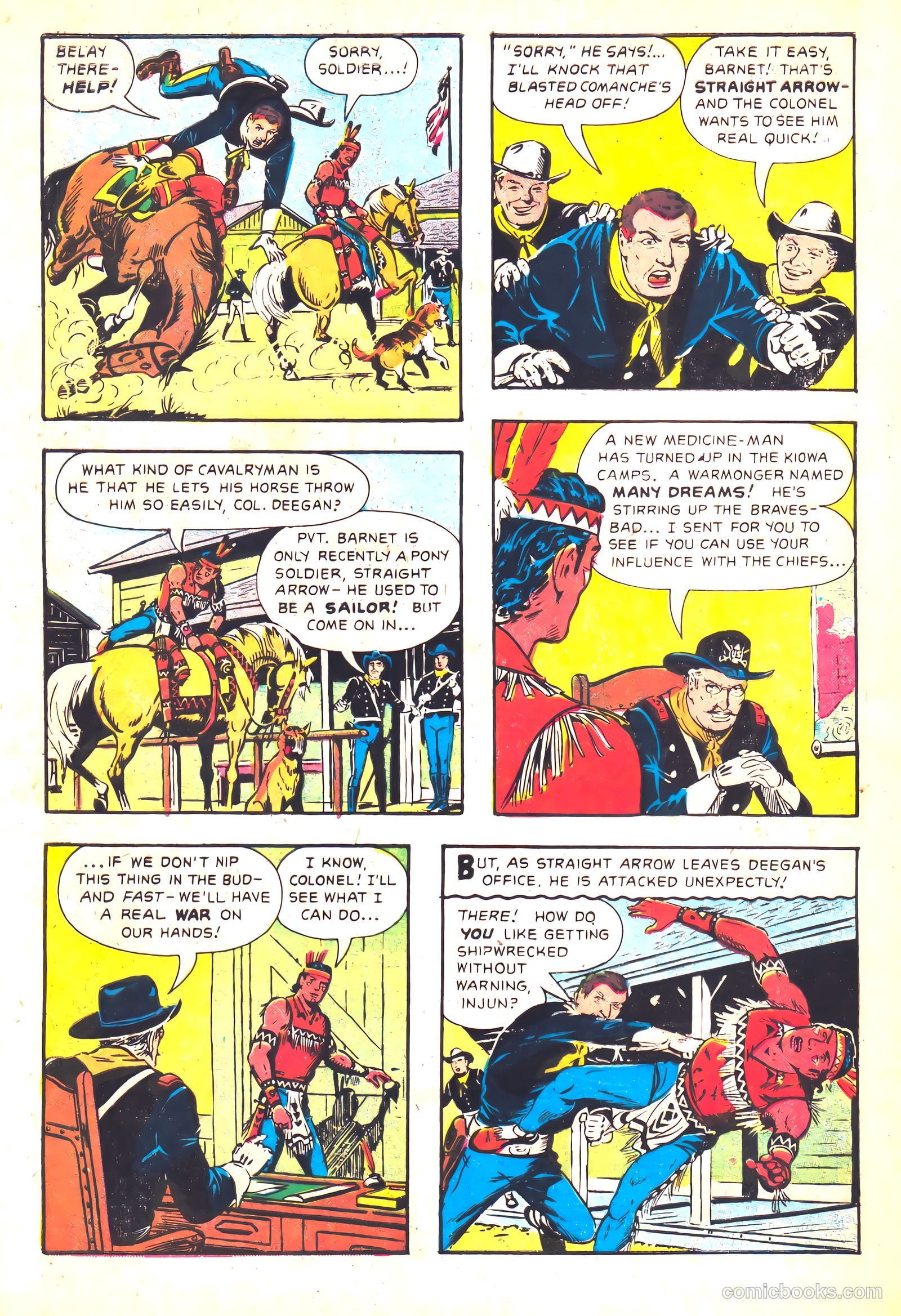 Straight Arrow #55 — page 4 of 36