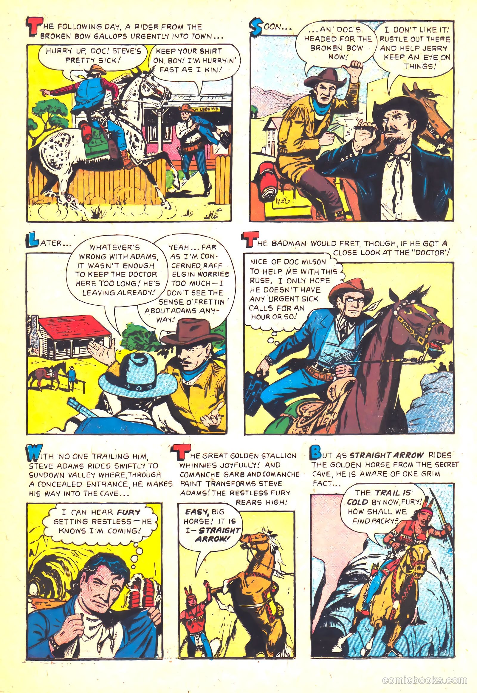 Straight Arrow #55 — page 13 of 36