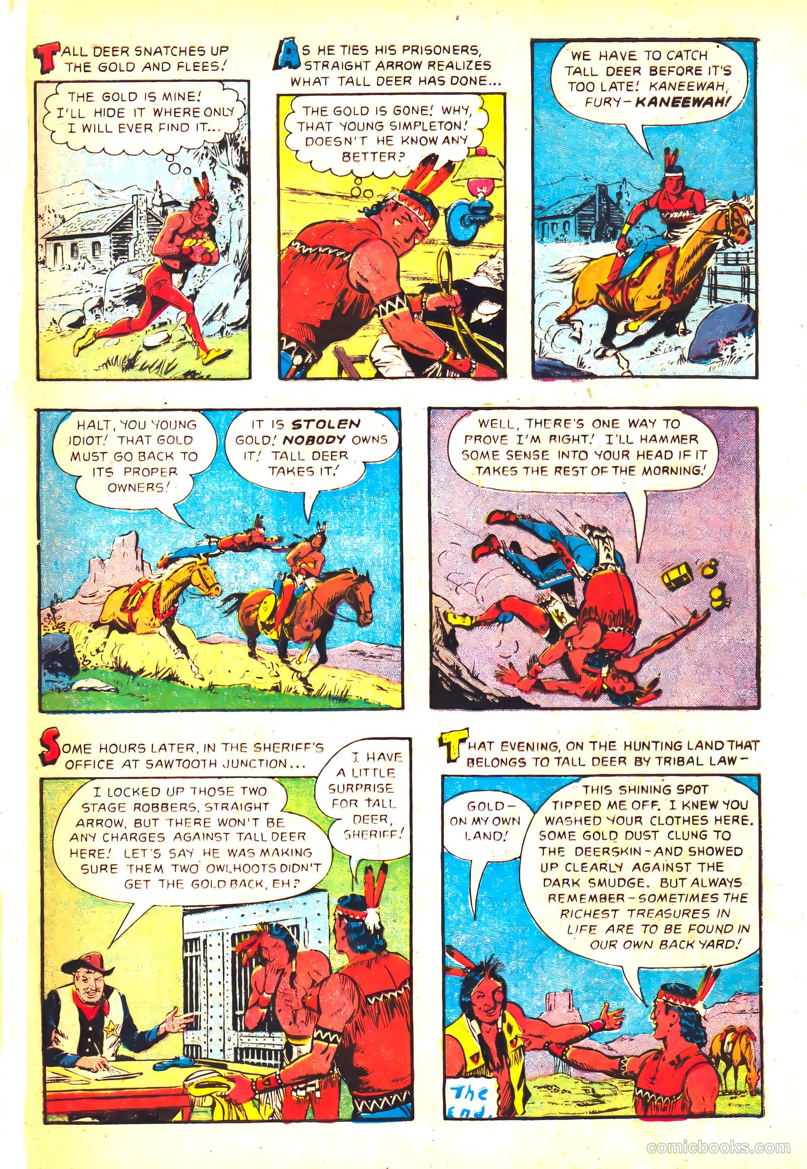 Straight Arrow #55 — page 33 of 36