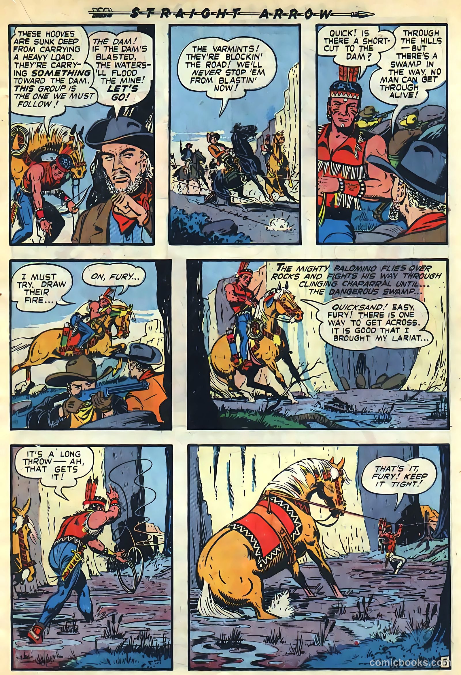 Straight Arrow #6 — page 15 of 36