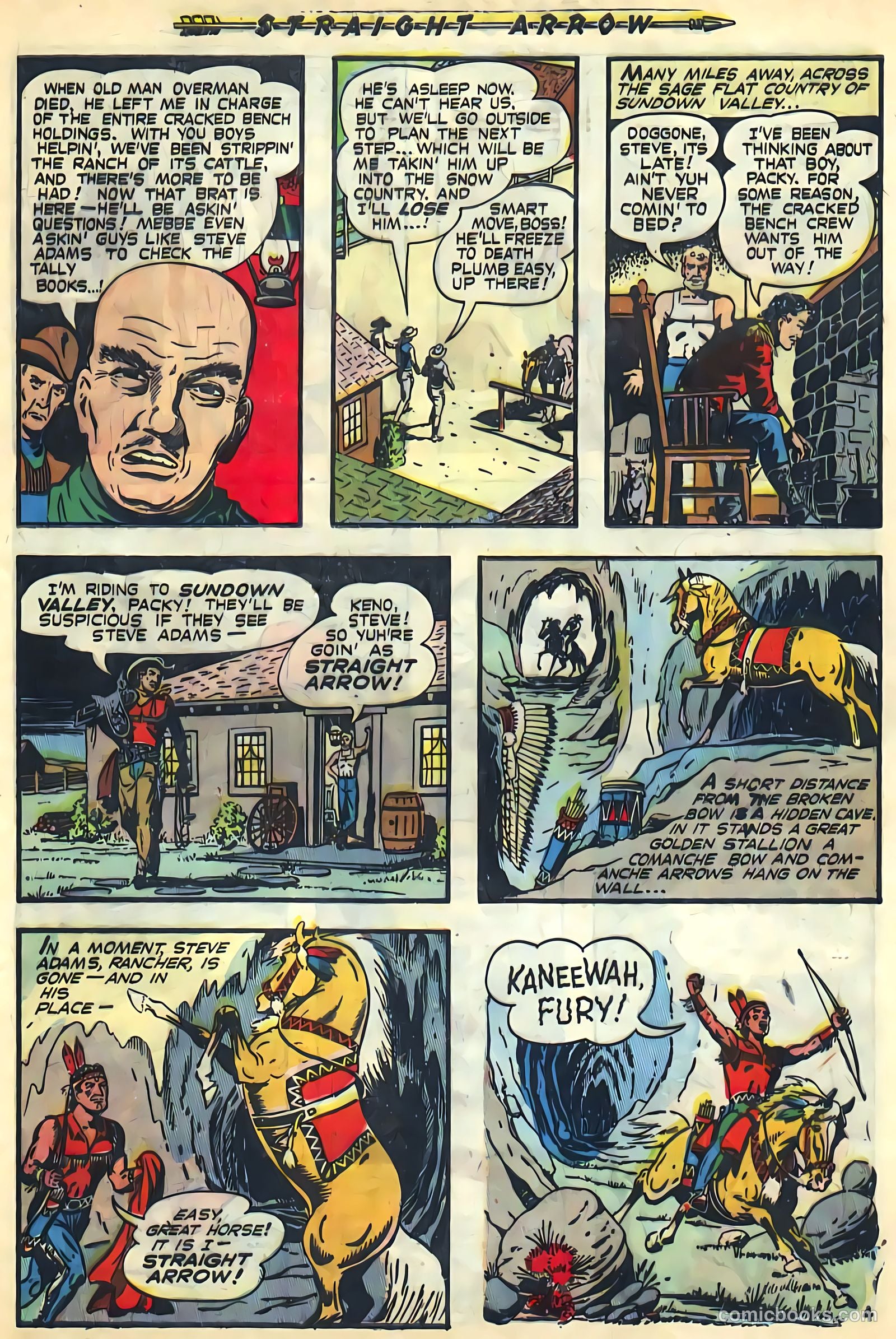 Straight Arrow #6 — page 29 of 36