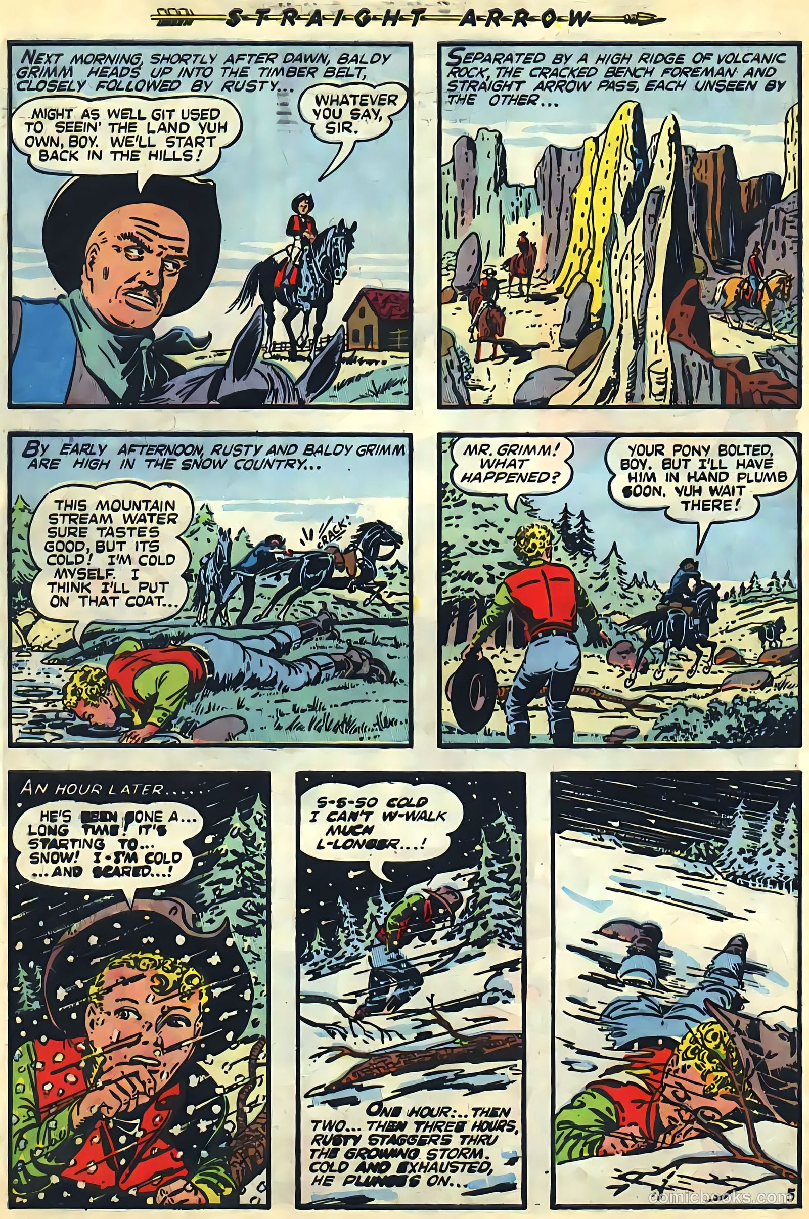 Straight Arrow #6 — page 30 of 36
