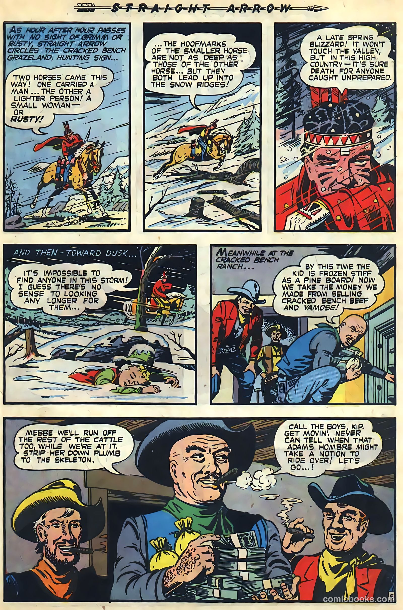 Straight Arrow #6 — page 31 of 36