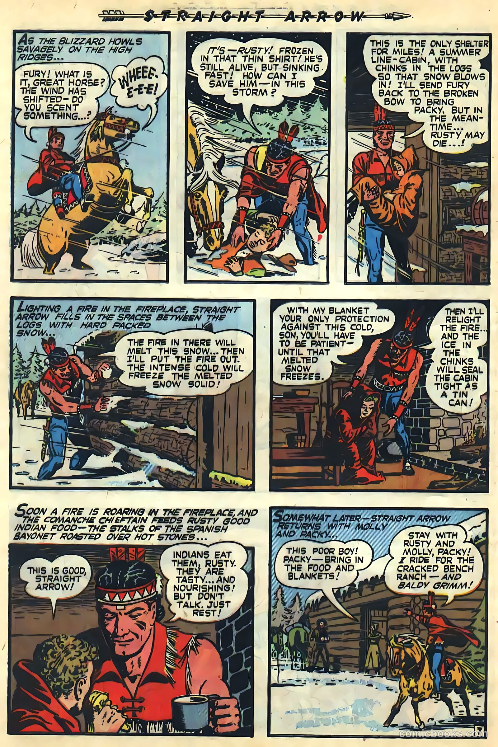 Straight Arrow #6 — page 32 of 36