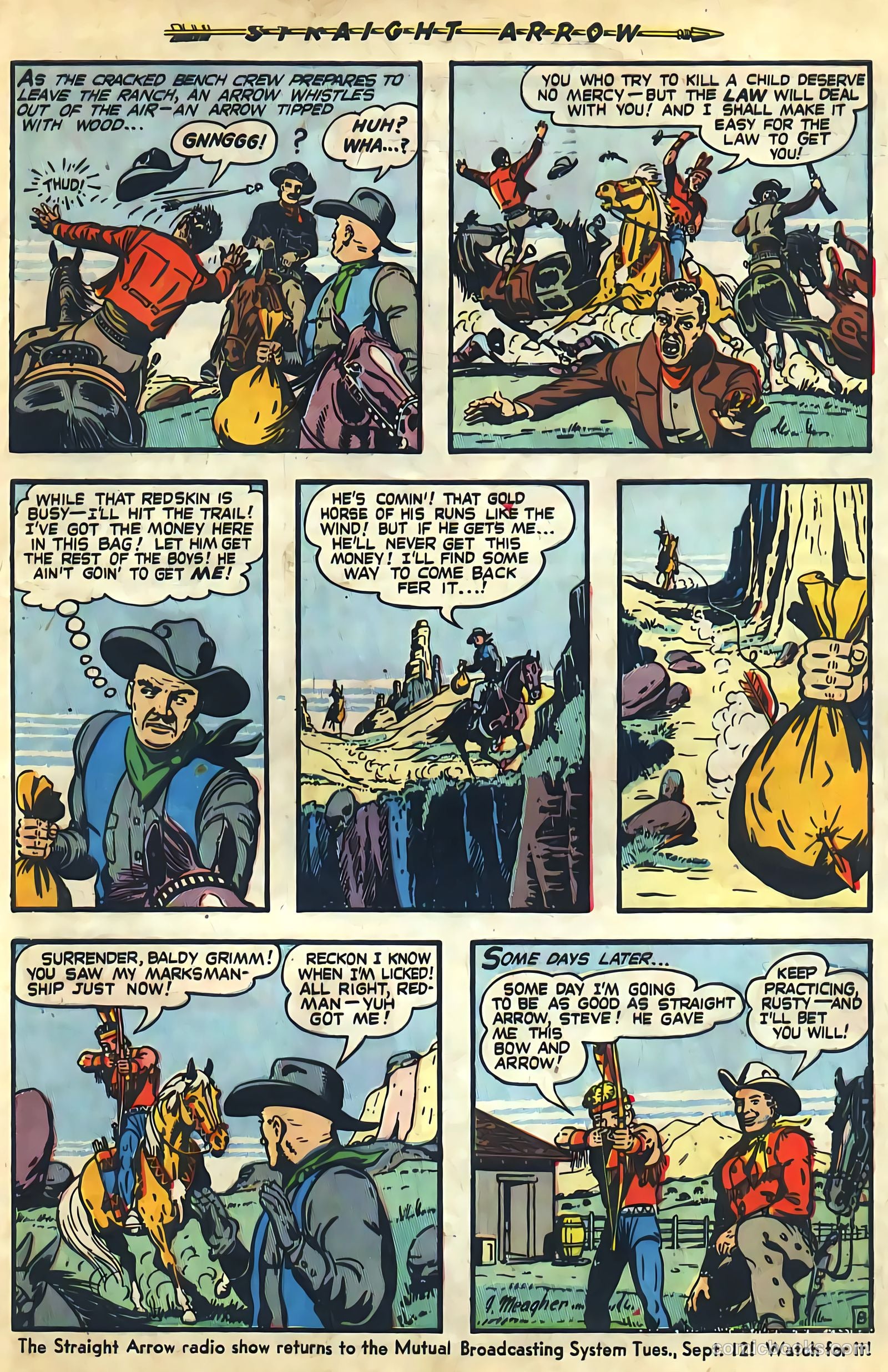 Straight Arrow #6 — page 33 of 36