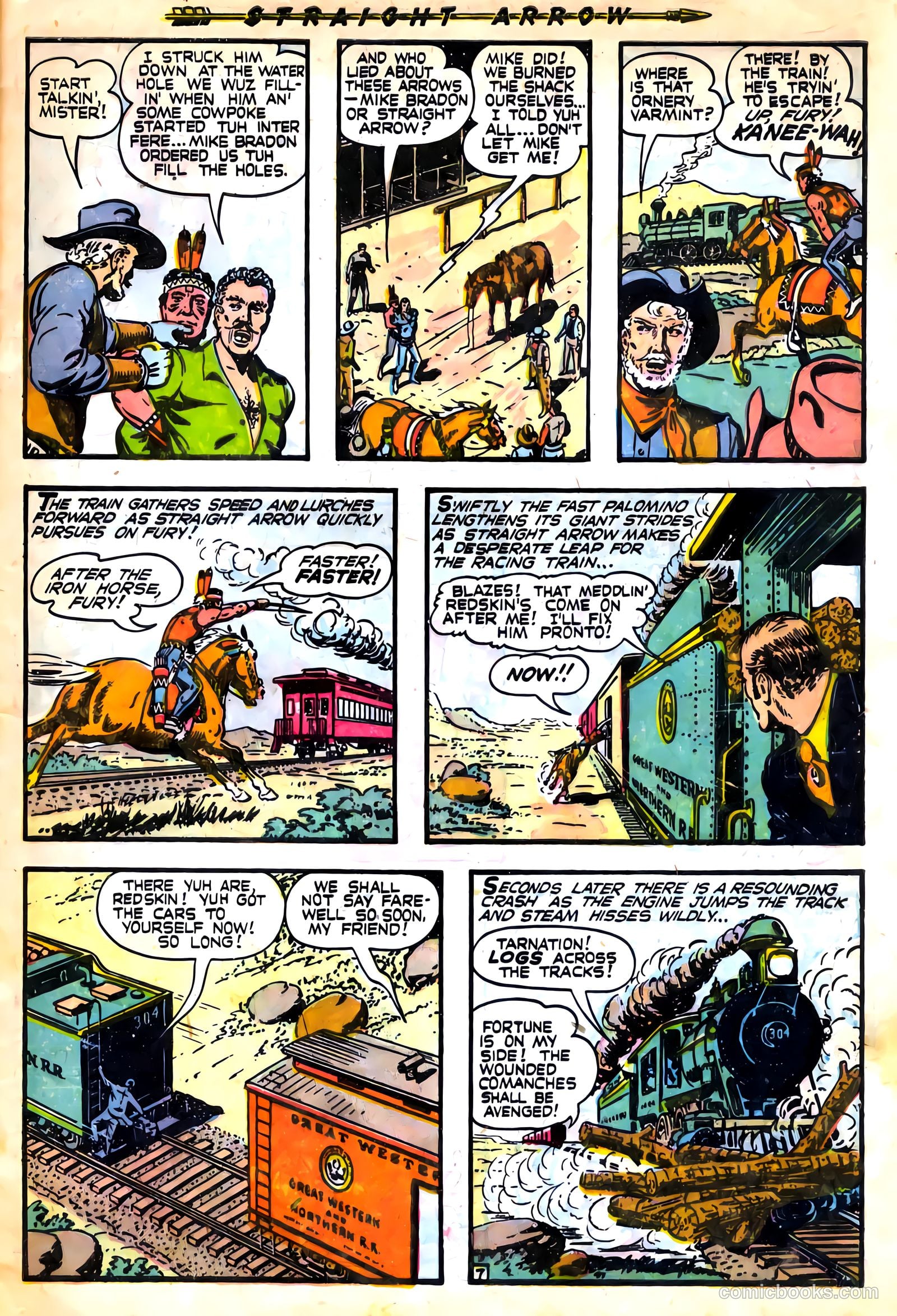 Straight Arrow #7 — page 9 of 36