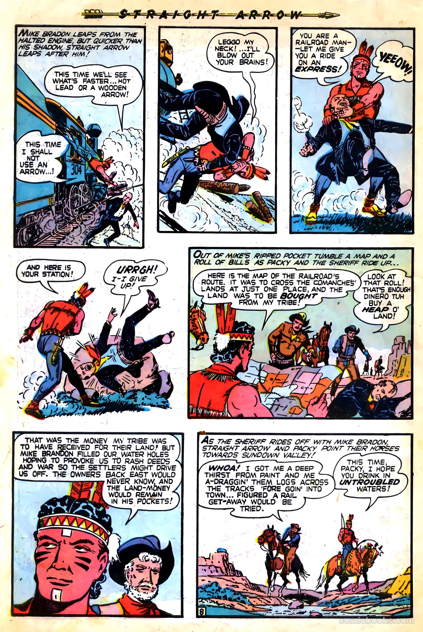Straight Arrow #7 — page 10 of 36