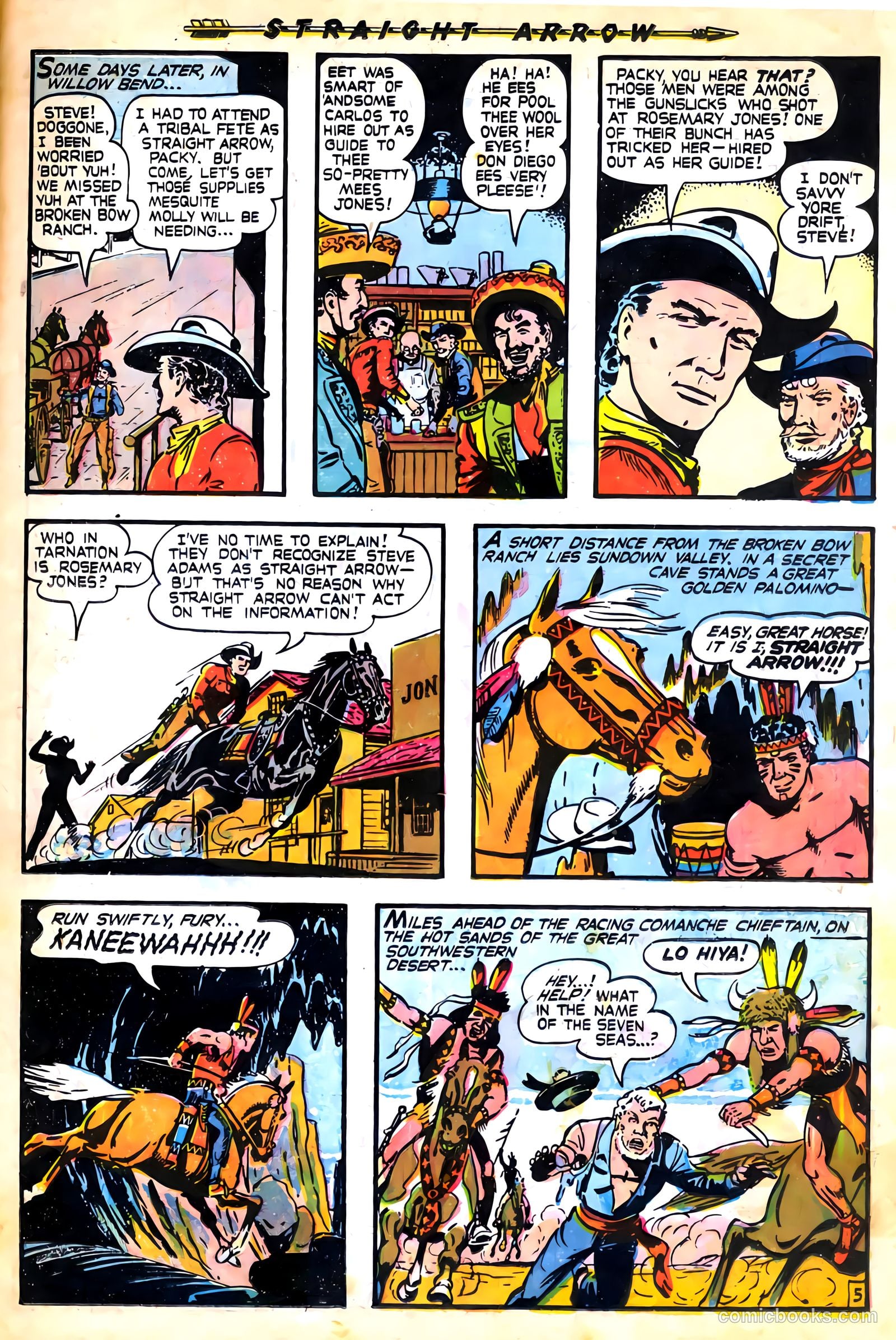 Straight Arrow #7 — page 15 of 36