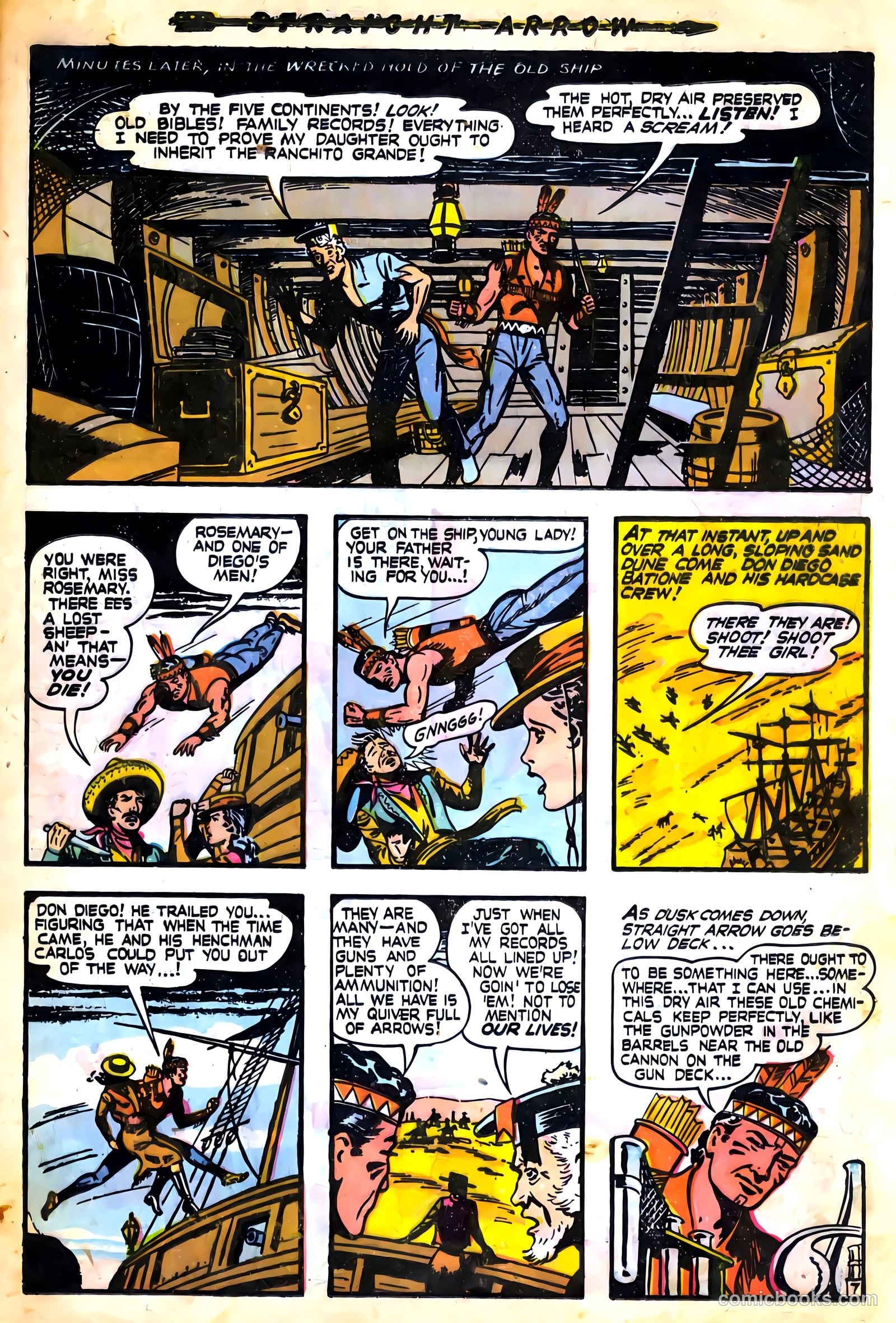 Straight Arrow #7 — page 17 of 36