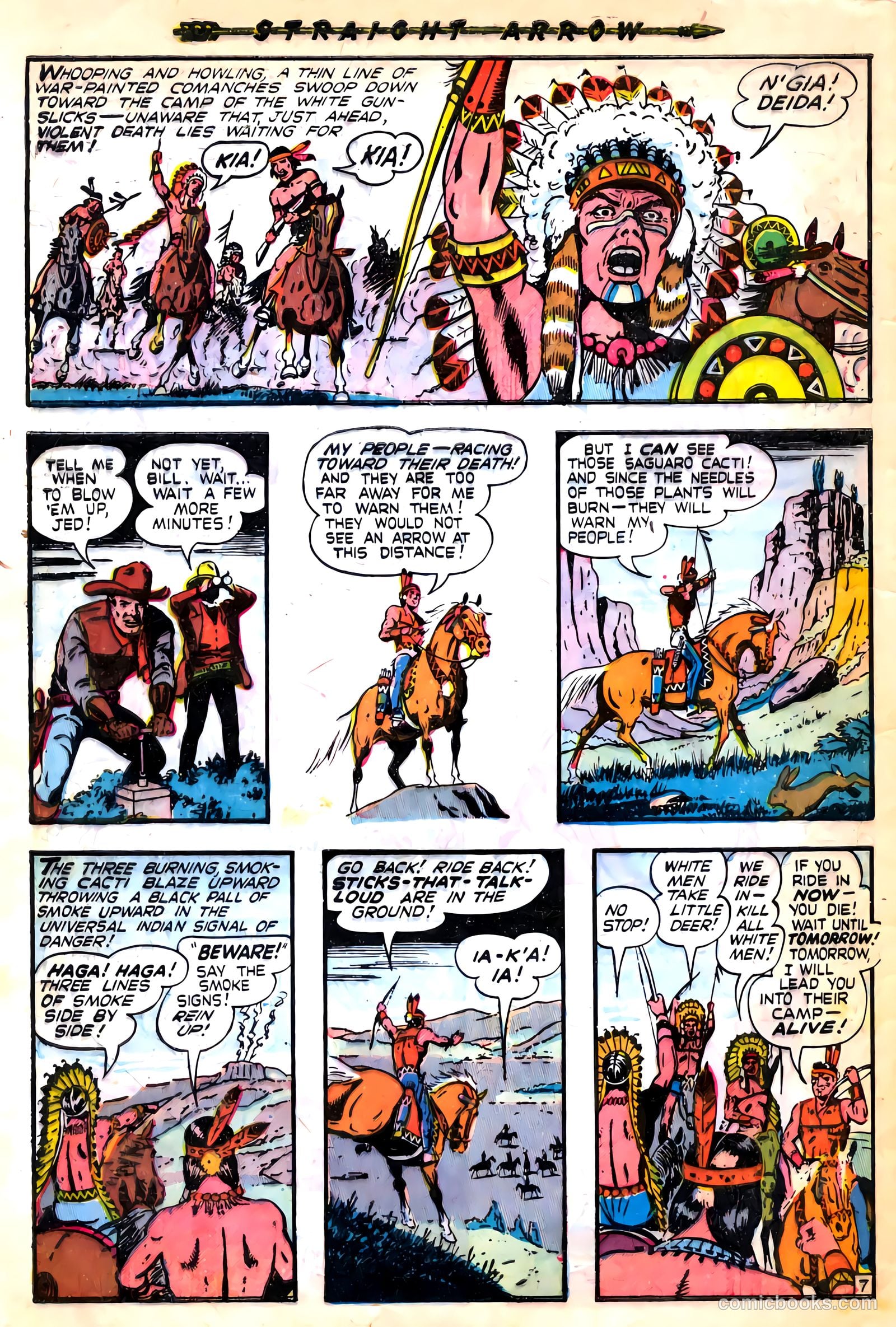 Straight Arrow #7 — page 32 of 36