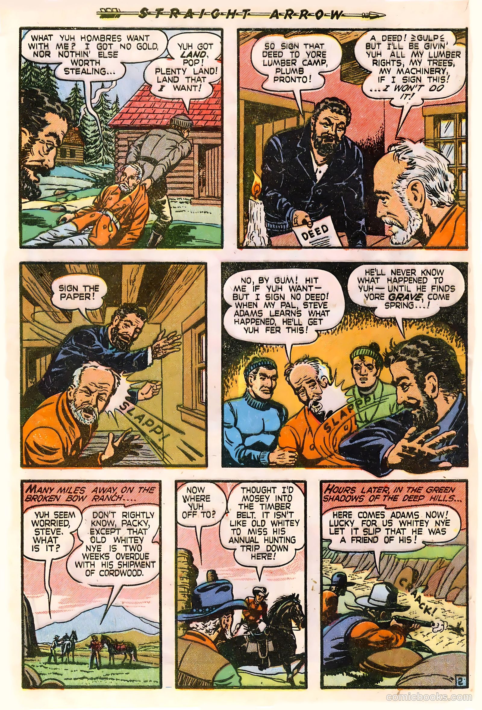 Straight Arrow #8 — page 4 of 36