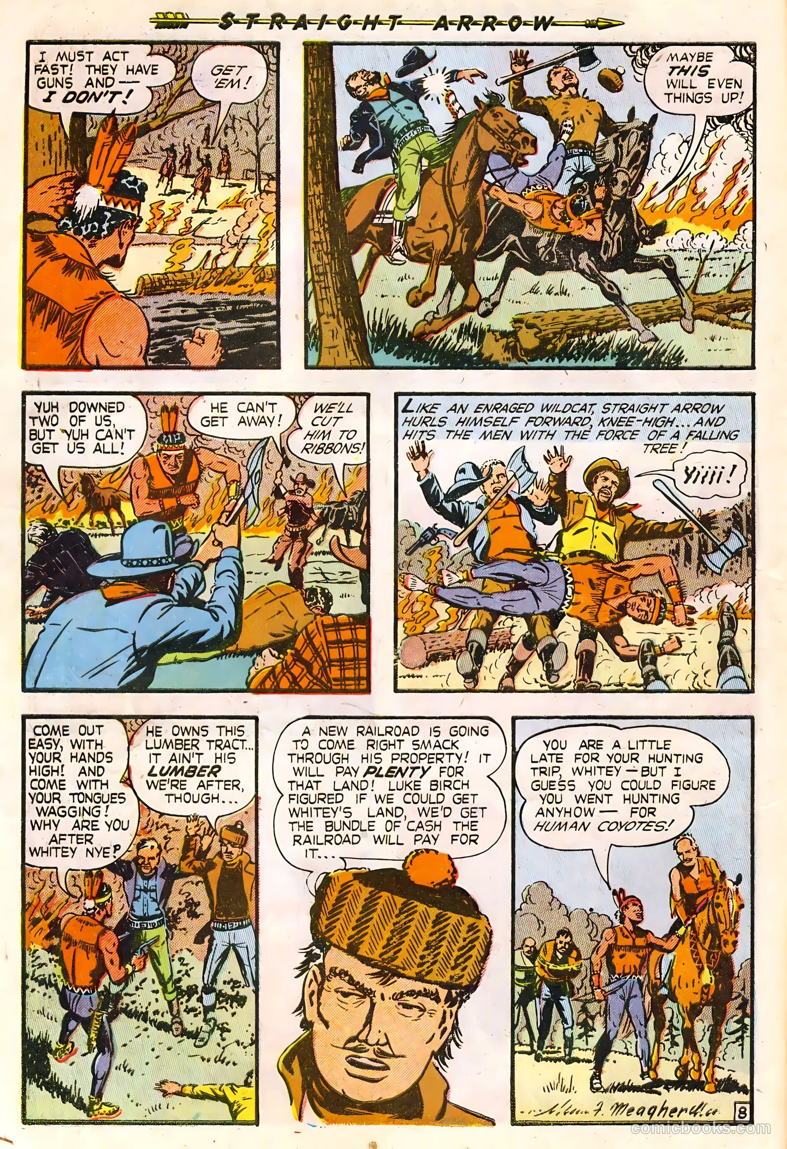 Straight Arrow #8 — page 10 of 36