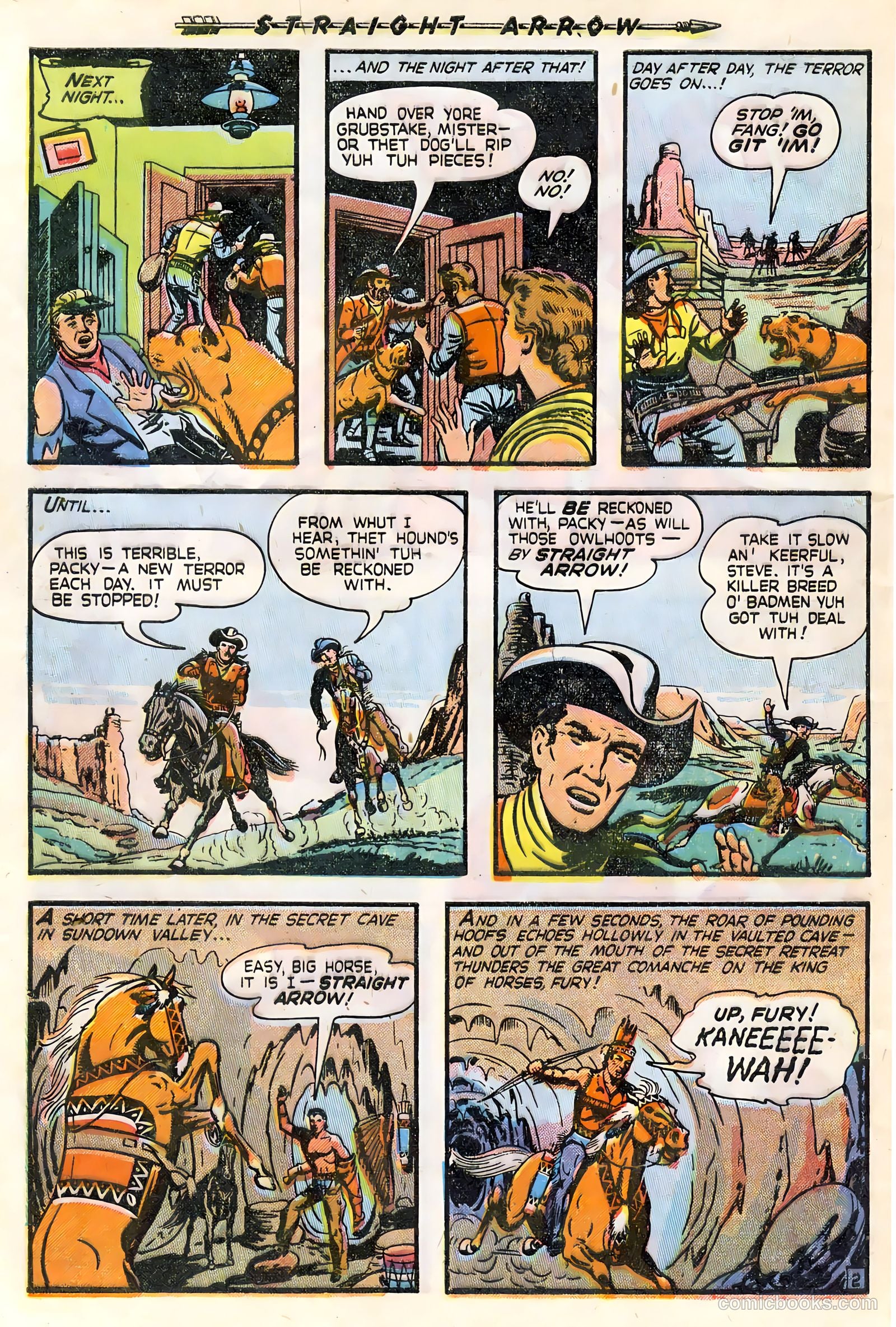 Straight Arrow #8 — page 28 of 36