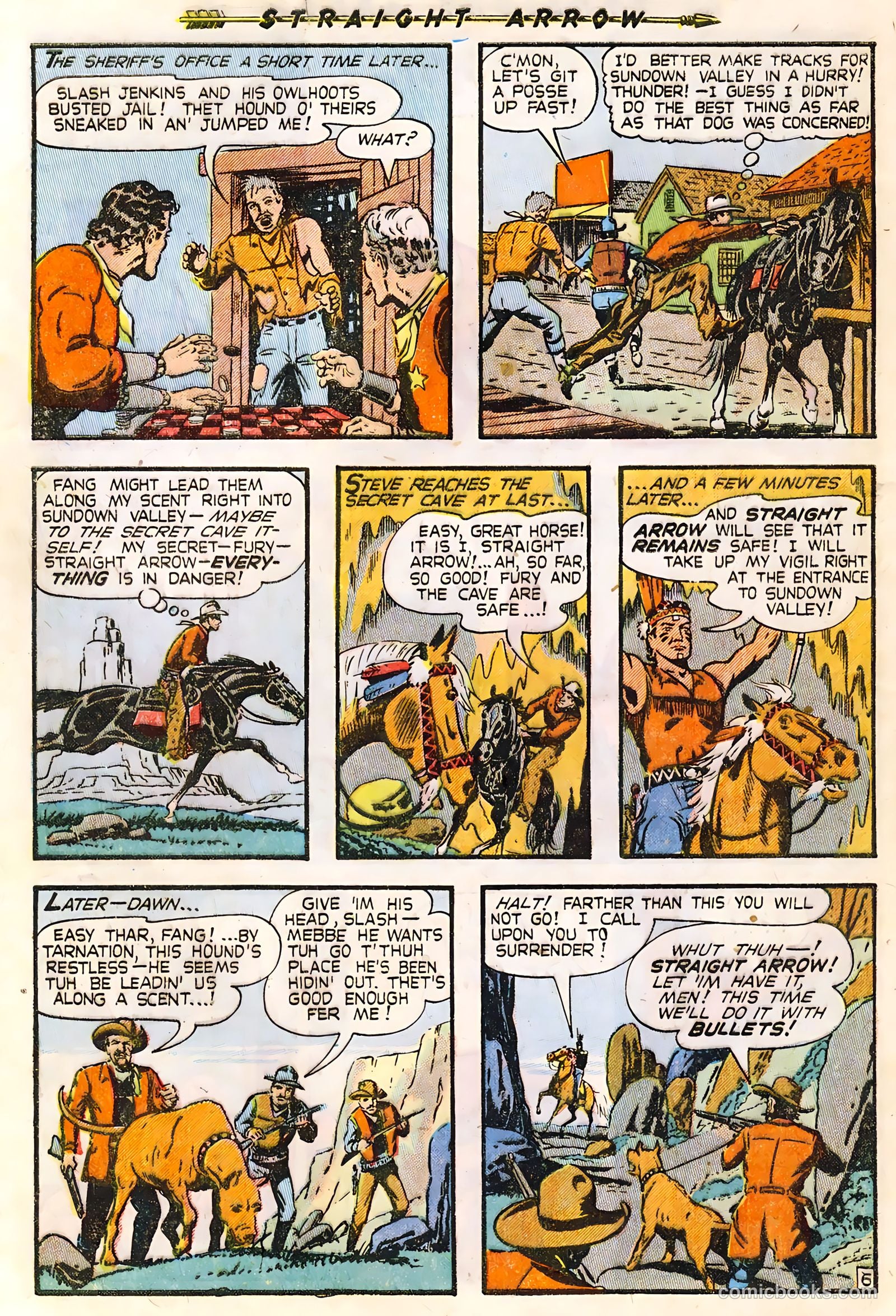 Straight Arrow #8 — page 32 of 36