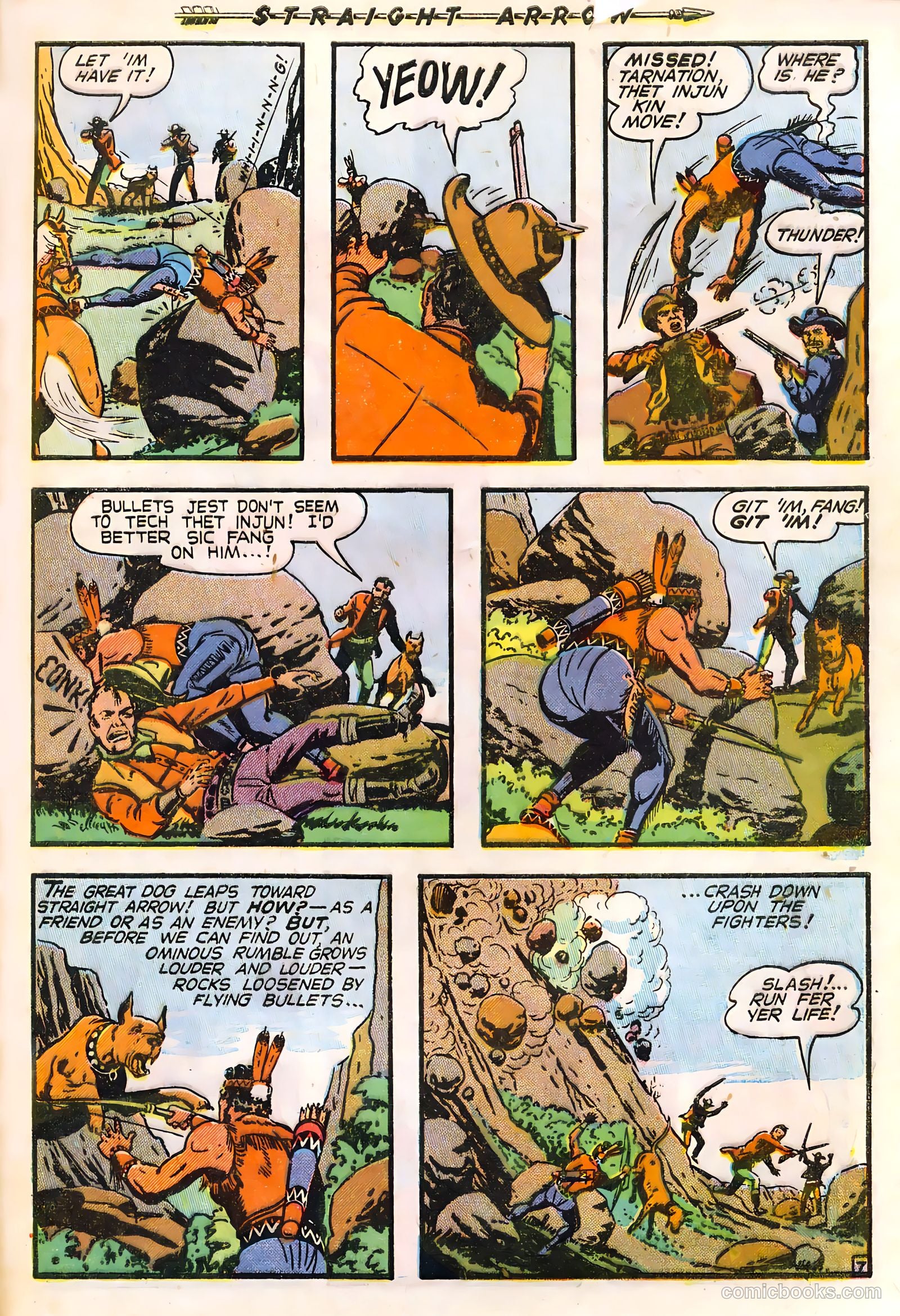 Straight Arrow #8 — page 33 of 36