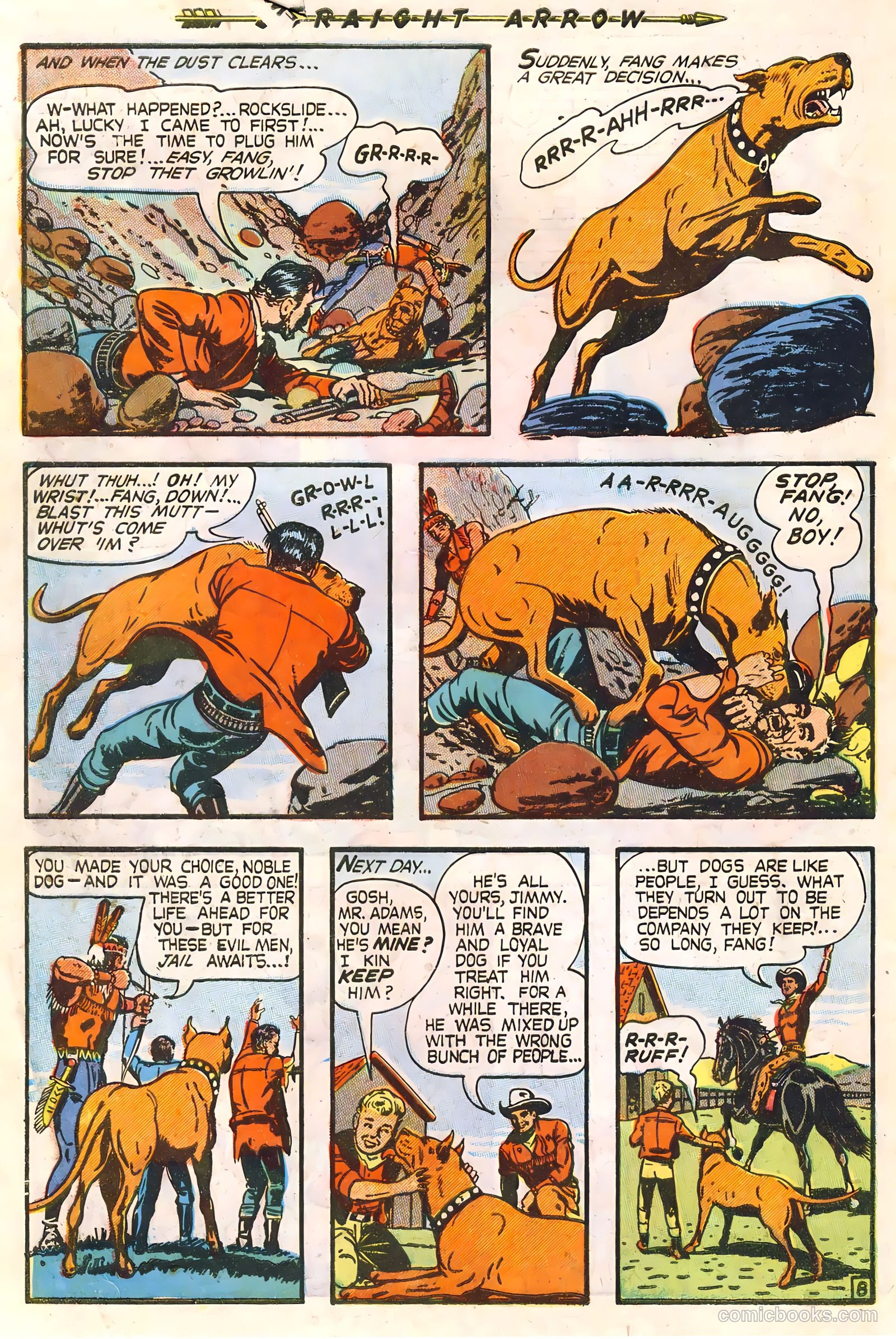 Straight Arrow #8 — page 34 of 36