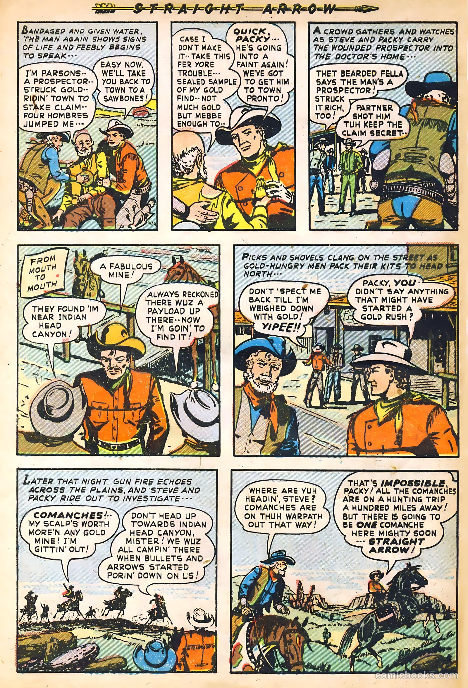 Straight Arrow #9 — page 4 of 36