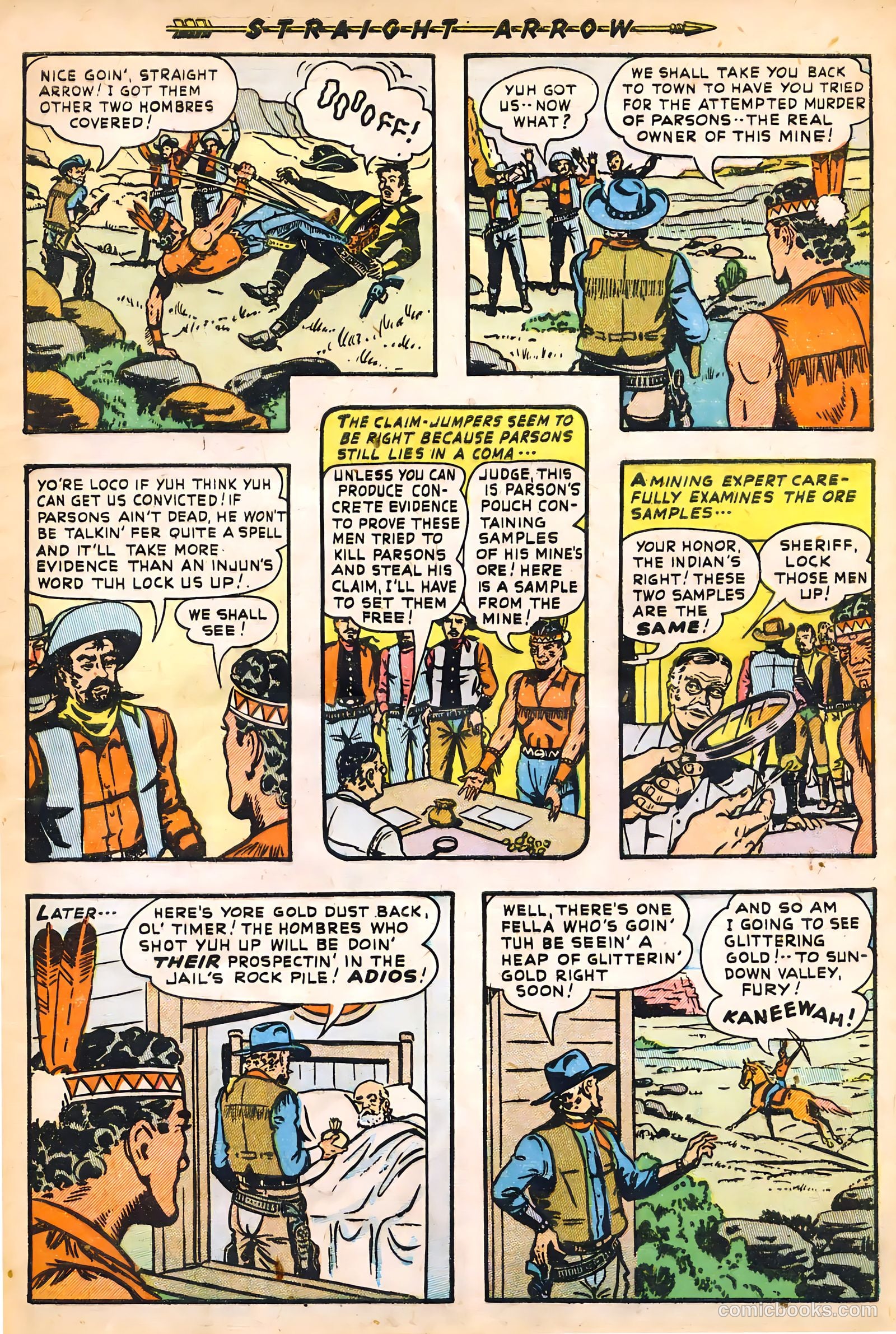 Straight Arrow #9 — page 9 of 36