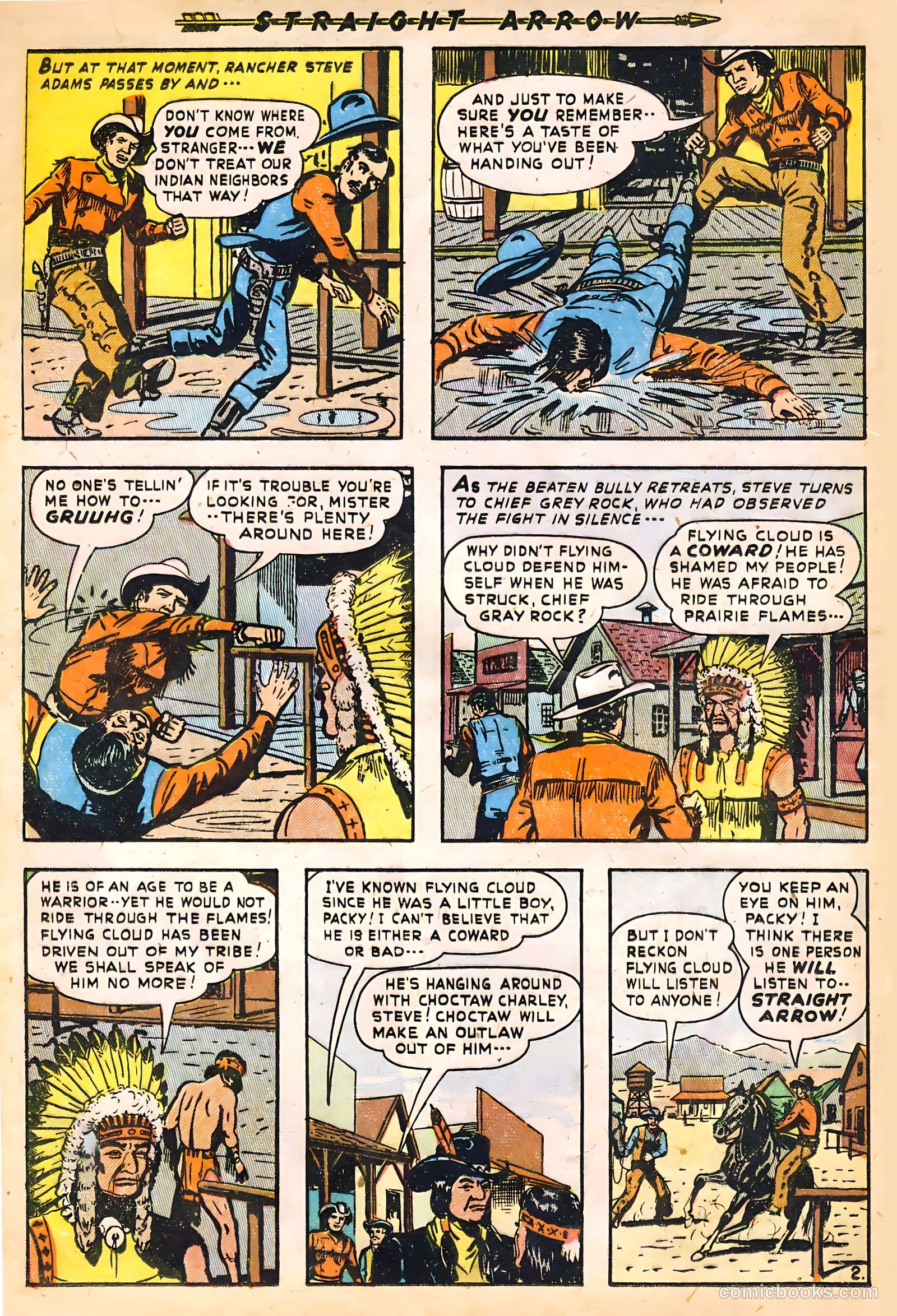 Straight Arrow #9 — page 12 of 36